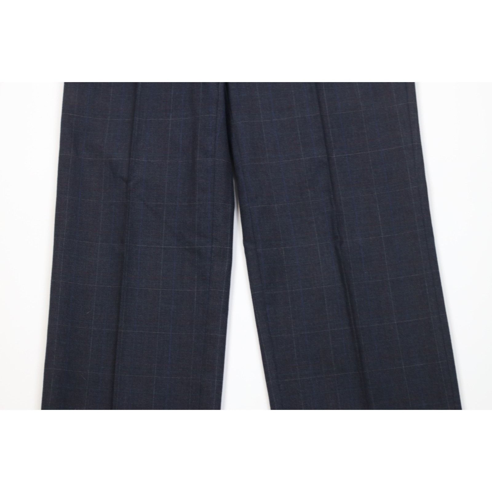 Vintage Vintage 70s Streetwear 2 Piece Wool Suit Wedding Plaid Size 40L - 12 Thumbnail
