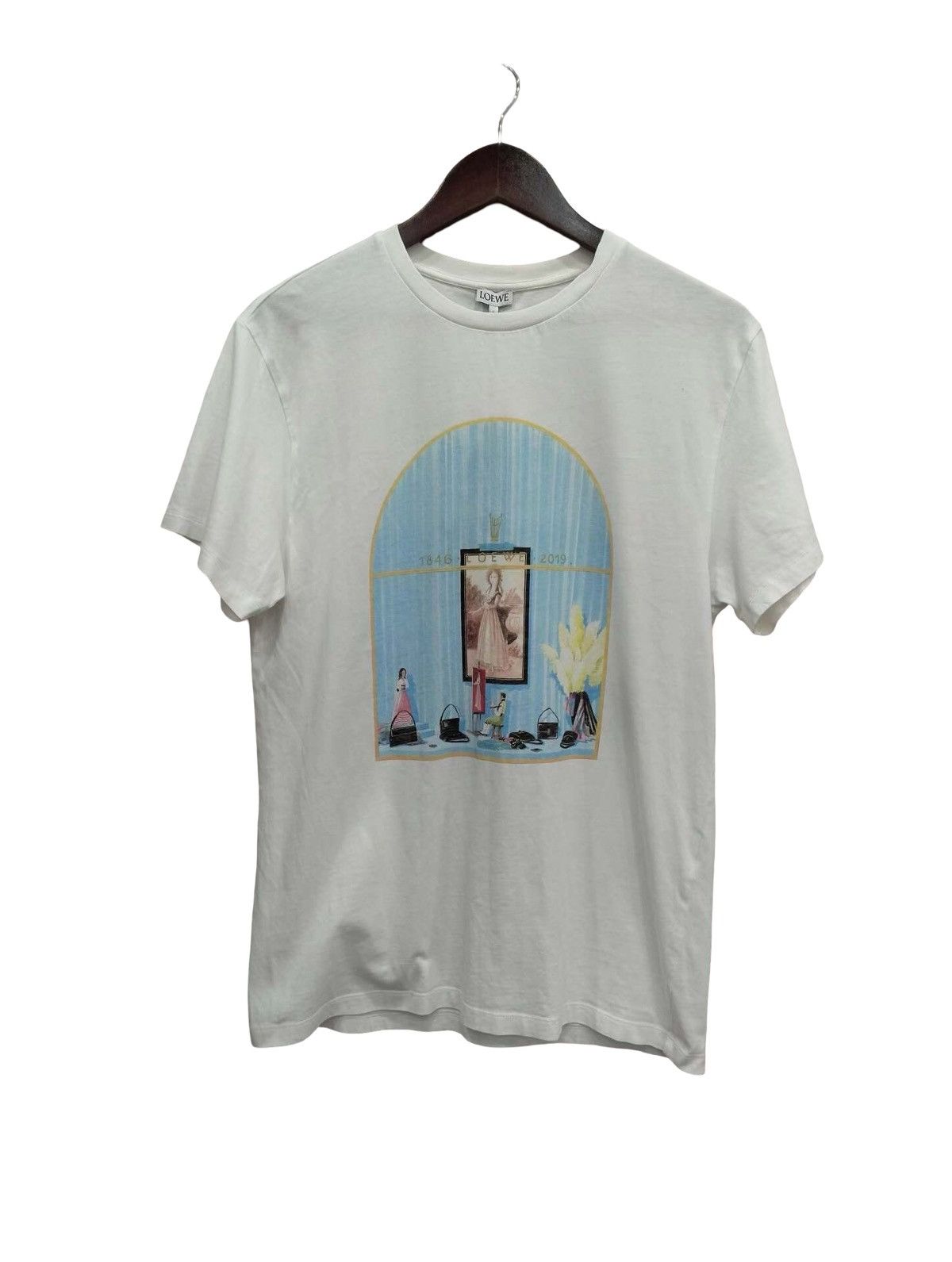 Loewe Loewe AW19 Painting Short Sleeve T-shirt Size S Size US S / EU 44-46 / 1 - 1 Thumbnail