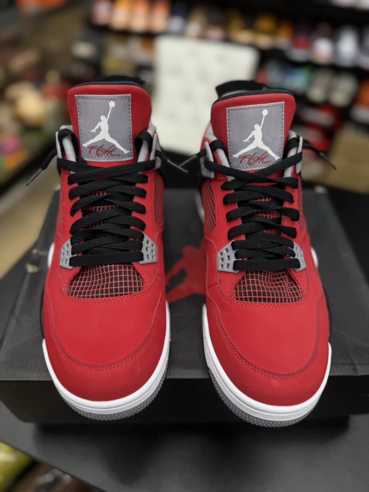 Jordan Brand Nike Air Jordan Retro 4 Toro Bravo (308497-603) Size 12 Men Size US 12 / EU 45 - 5 Thumbnail