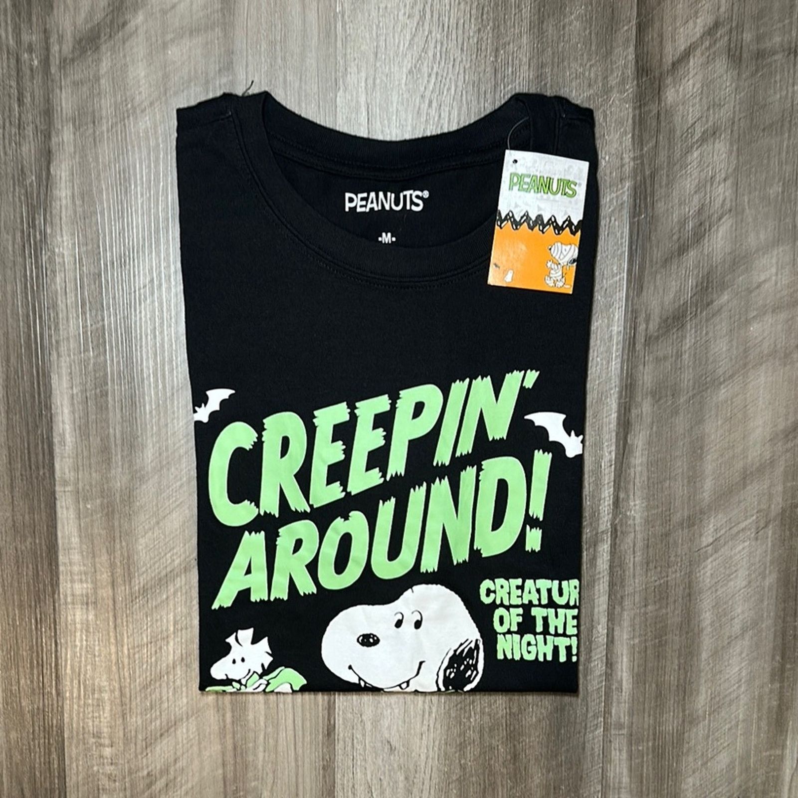 Peanuts Peanuts Snoopy The Vampire Creepin’ Around Tee - Medium Size US M / EU 48-50 / 2 - 1 Thumbnail
