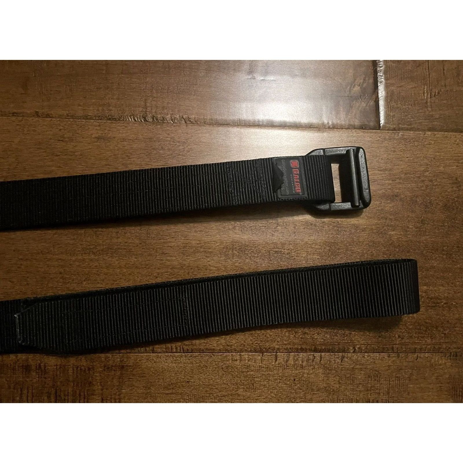 Vintage Galco Instructors Belt Men's XL Nylon Black 1.5in Wide XLarge 42-45 Size ONE SIZE - 3 Thumbnail
