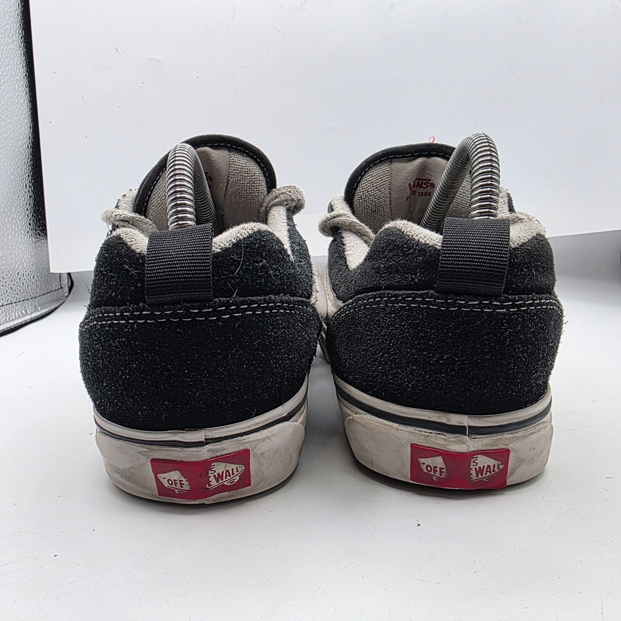 Vans Vans Knu Skool Mens Size 7.5 Black White Suede Chunky Skate Size US 7.5 / EU 40-41 - 5 Thumbnail