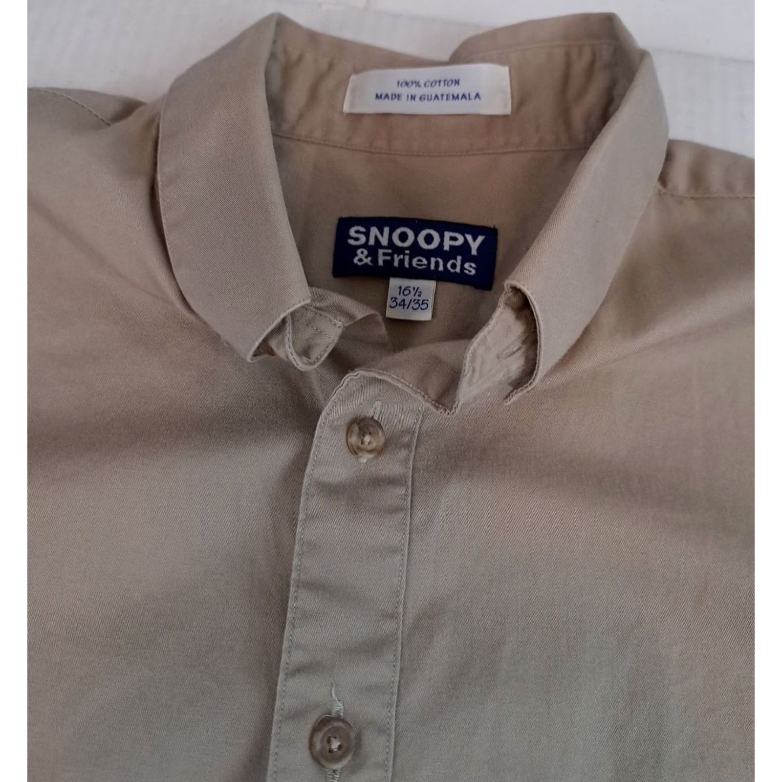 Vintage User: Original Title: Vintage Snoopy Saxaphone Playing Jazz Music Full Button Polo Shirt sz 16 1/2 Size US XL / EU 56 / 4 - 4 Thumbnail