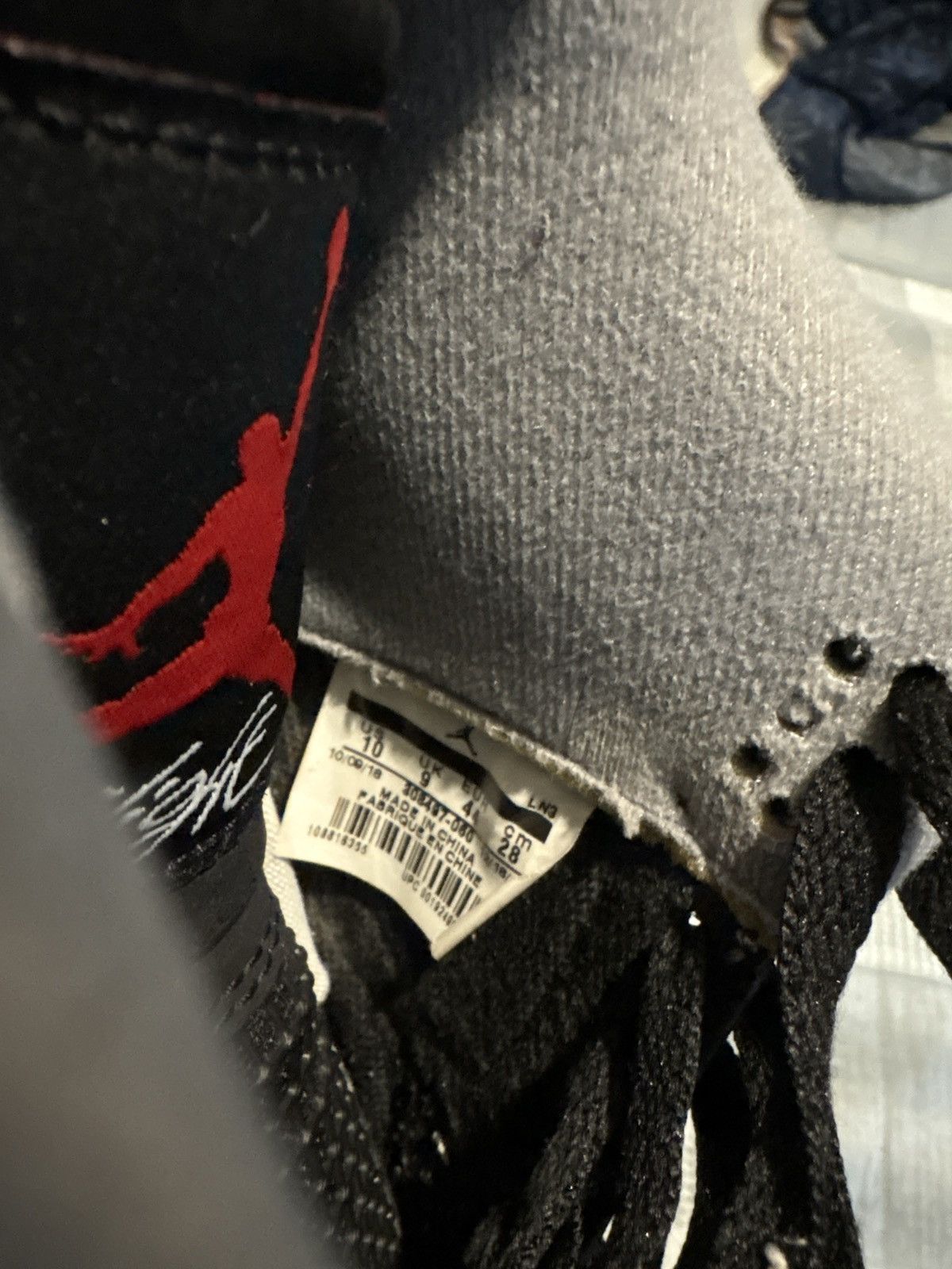 Jordan Brand Air Jordan 4 Bred Size US 10 / EU 43 - 7 Thumbnail