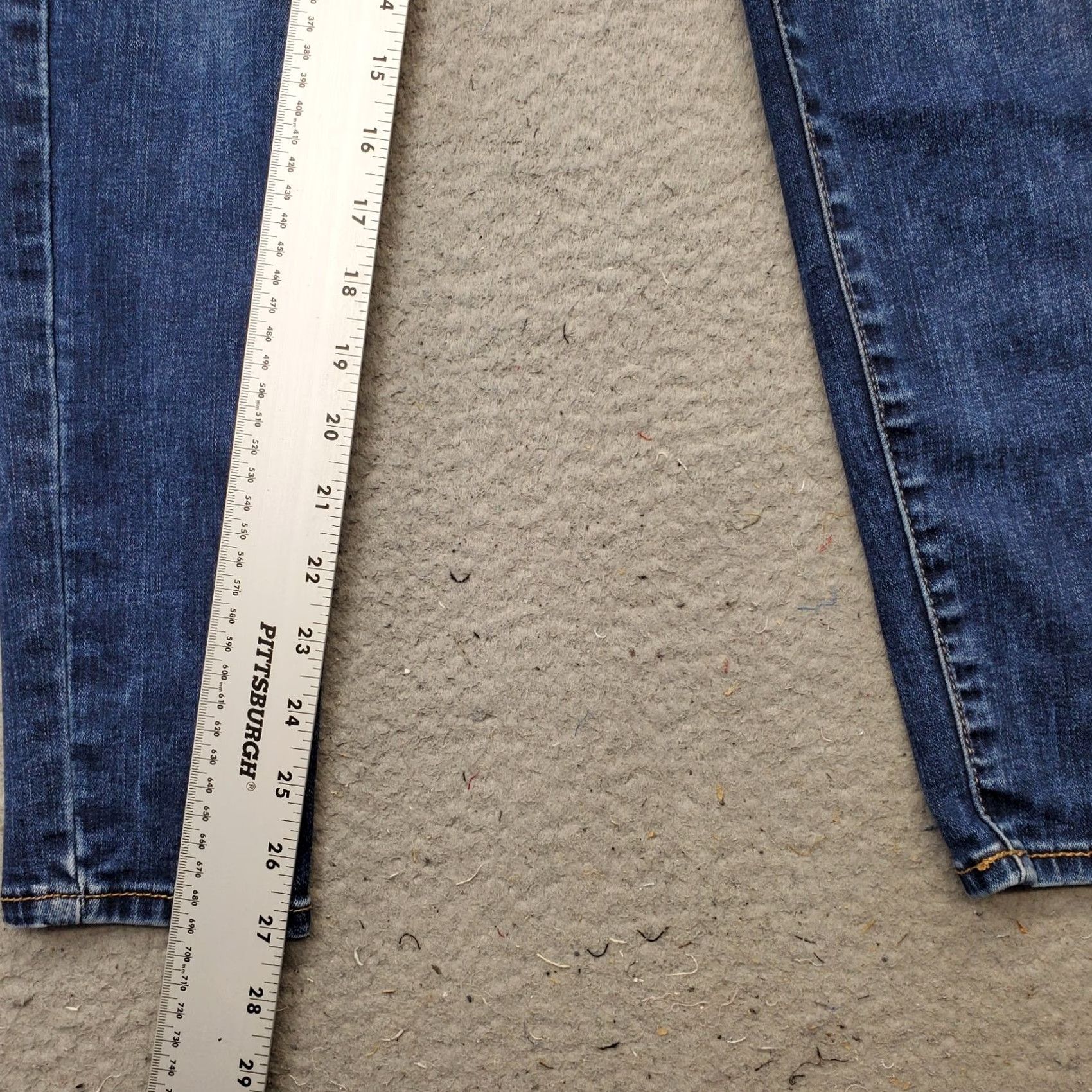 American Eagle Outfitters American Eagle Outfitters Jegging Jeans Womens 4 Blue Super Stretch Skinny Fit Shirt Women 4 Blue Jeans Size 27" / US 4 / IT 40 - 4 Thumbnail