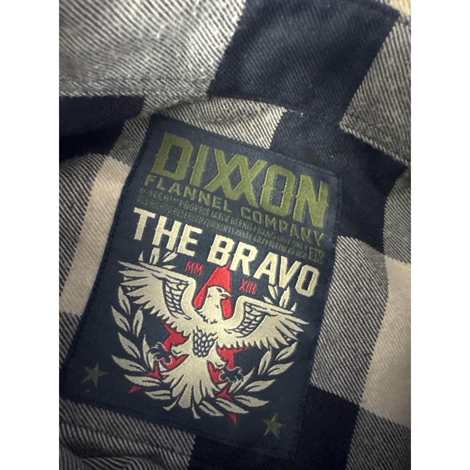 CO VINTAGE Dixxon Flannel Co The Bravo Plaid Shirt 3XL Black & Tan Checkered Button Down Men Shirt Size US XXL / EU 58 / 5 - 3 Thumbnail