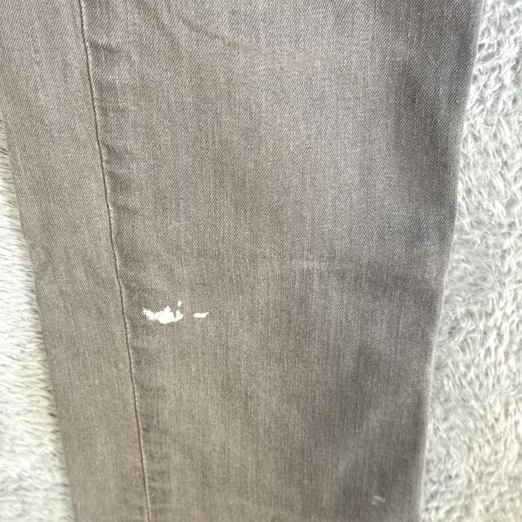 Levi's VINTAGE Levis 511 Jeans Mens 34x34 Gray Slim Fit Stretch Denim Tapered Zip Fly Size US 34 / EU 50 - 3 Thumbnail