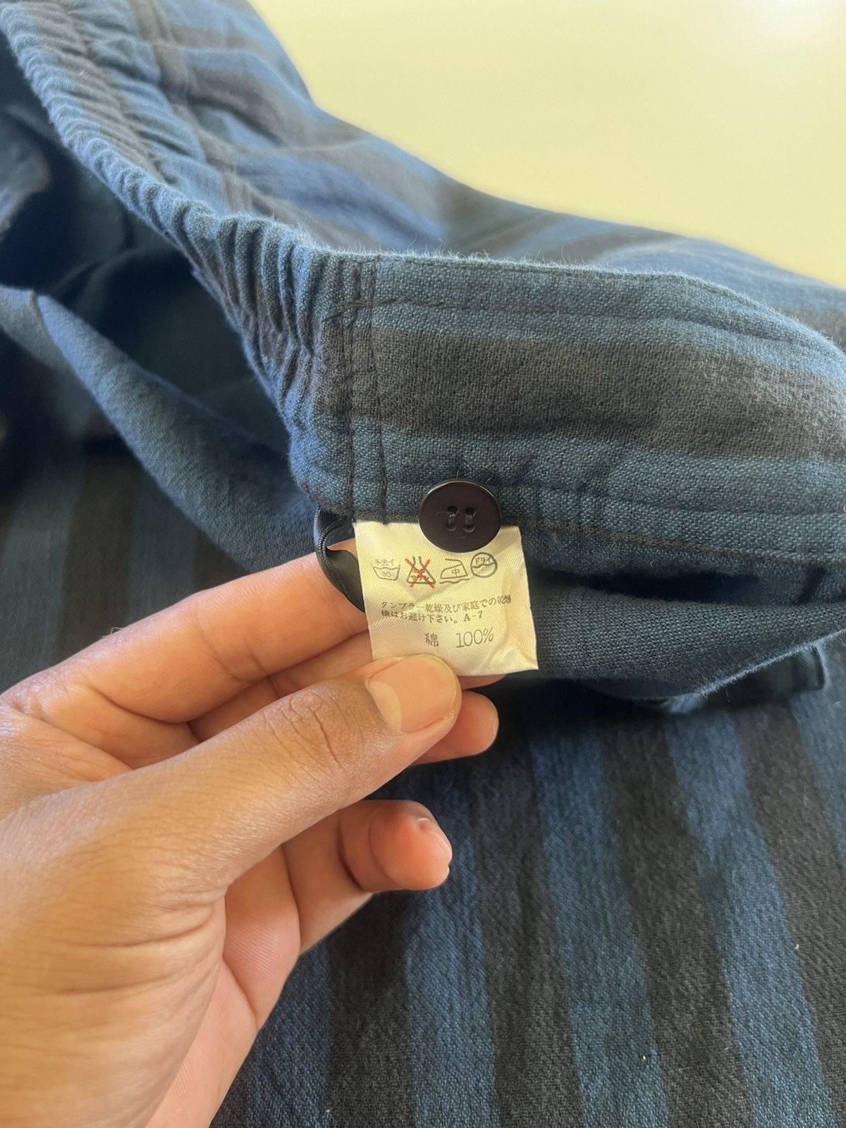 Issey Miyake Plantation by Issey Miyake Midi Skirt Stripe Waist 24-28" Size 28" / US 6 / IT 42 - 6 Thumbnail