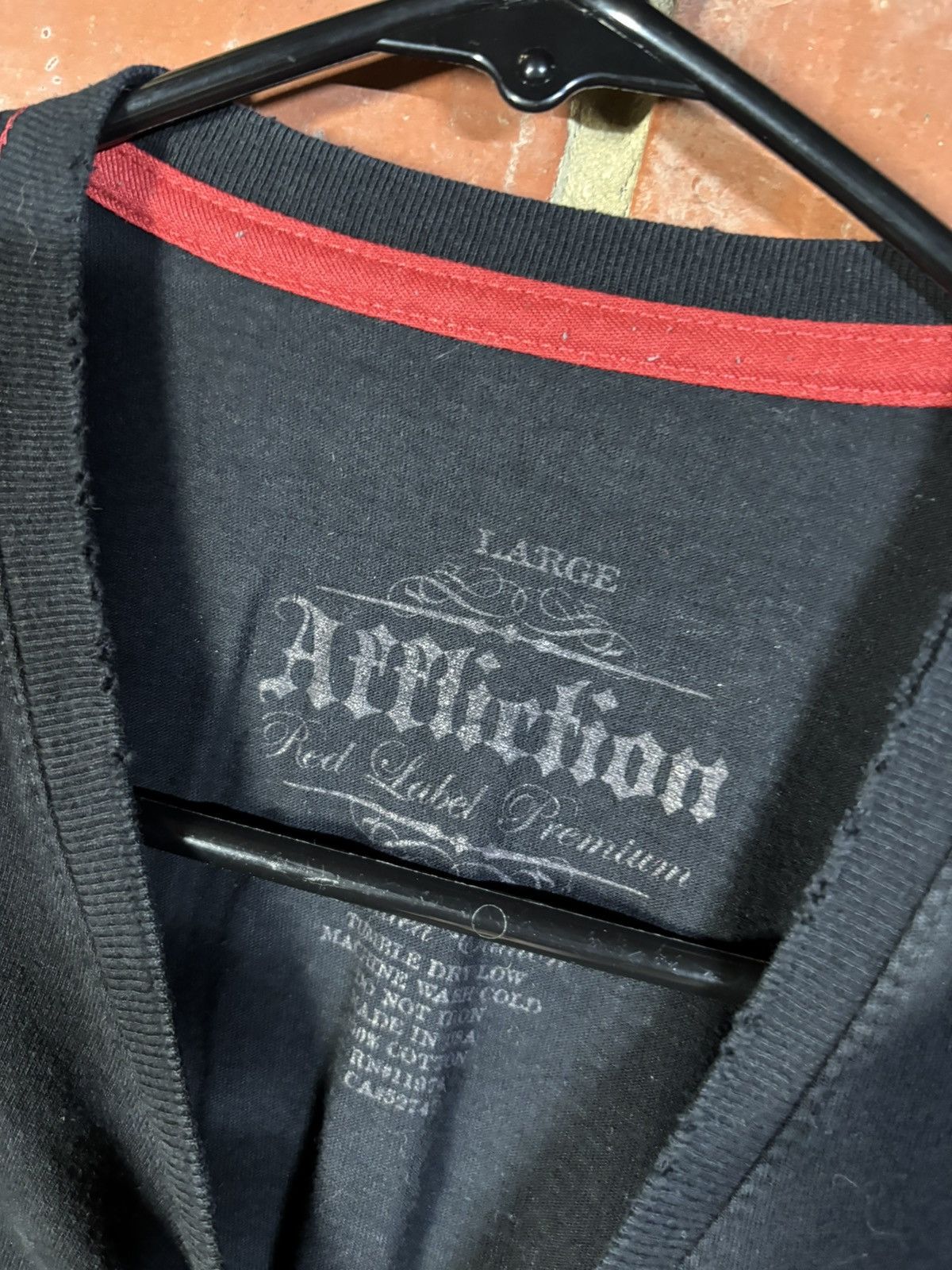 Affliction Affliction Red Label Samurai Shirt Rare Grunge Y2k Adult L Size US L / EU 52-54 / 3 - 6 Thumbnail