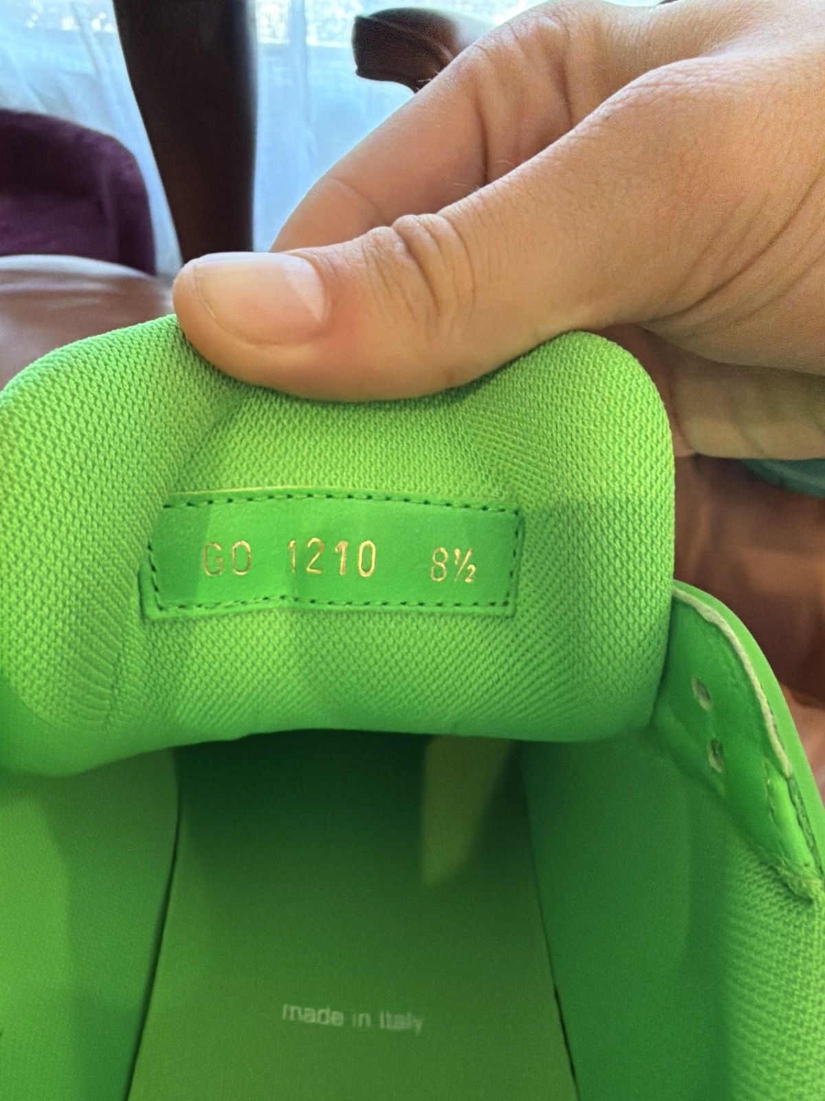 Louis Vuitton Louis Vuitton X Virgil Abloh - LV Trainer - Green Size US 10 / EU 43 - 7 Thumbnail