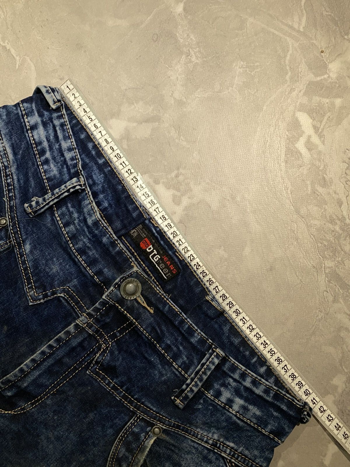 Japanese Brand ARCHIVE Hysteric Glamour Style Slim Jean - Designer Y2K Size US 32 / EU 48 - 5 Thumbnail