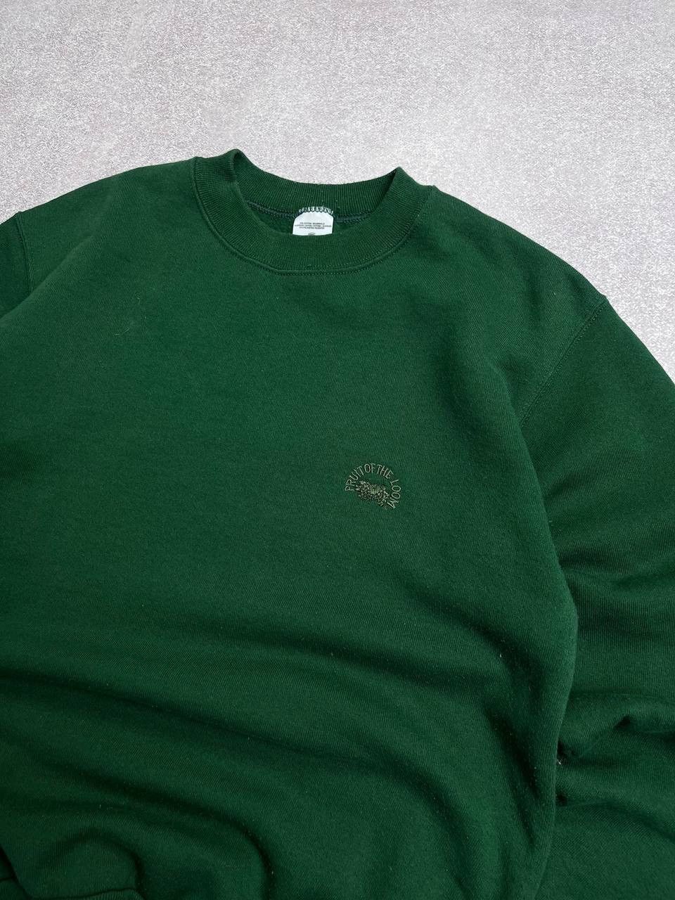 Fruit Of The Loom × Vintage Vintage 90's Fruit Of The Look Made In USA Boxy Sweatshirt Size US S / EU 44-46 / 1 - 2 Thumbnail
