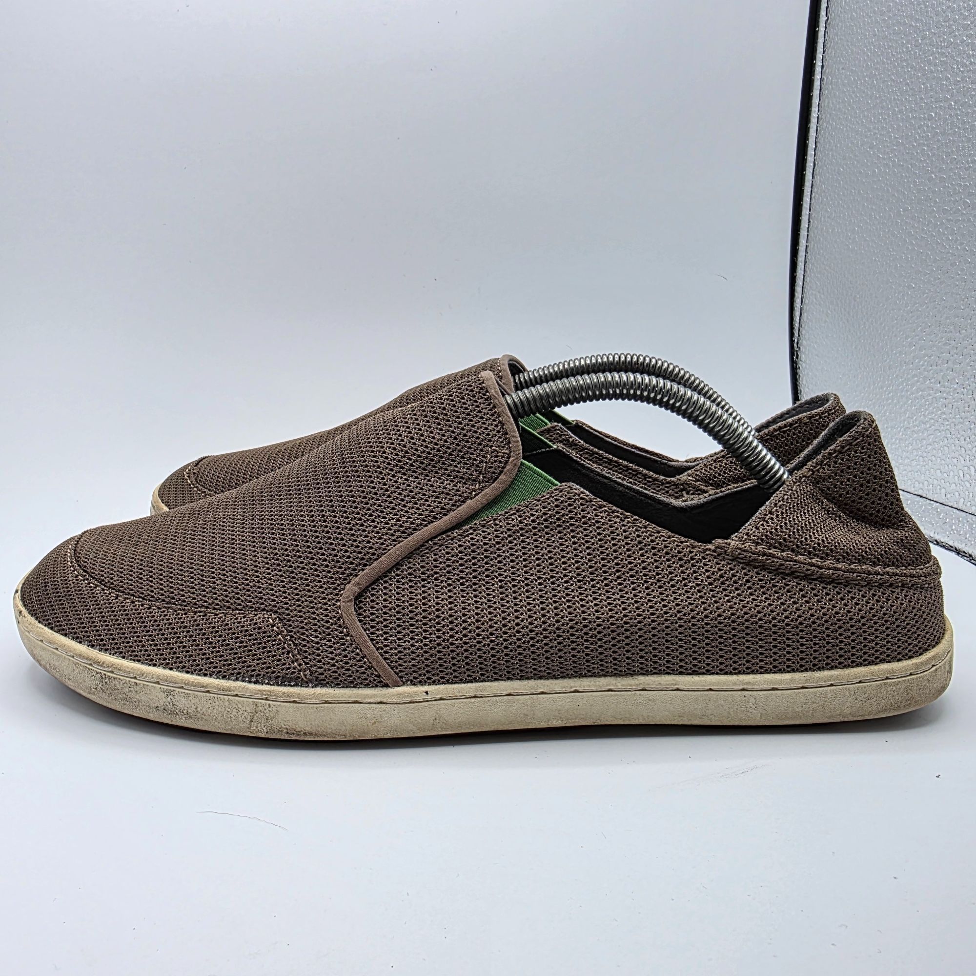Olukai OluKai Nohea Mesh Mens Size 11.5 Brown Shoes Casual Walking Size US 11.5 / EU 44-45 - 14 Thumbnail