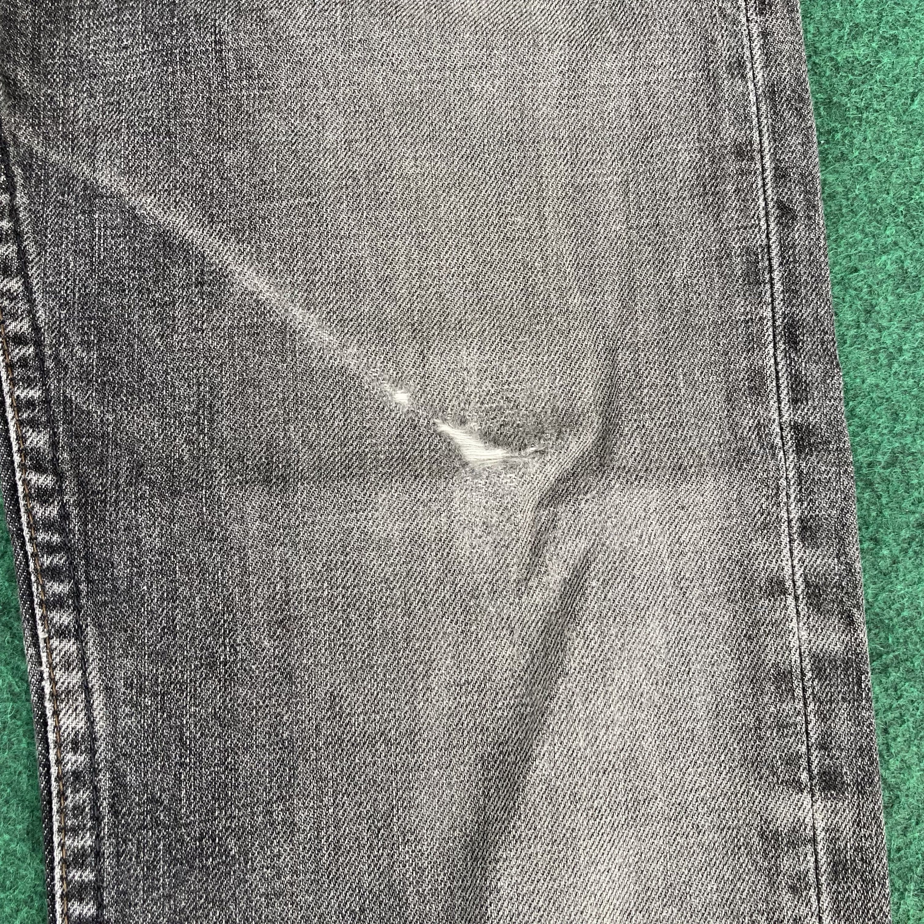Levi's Vtg Levis 505 Distressed Ripped Loose Sz 30 Jeans Size US 30 / EU 46 - 8 Thumbnail