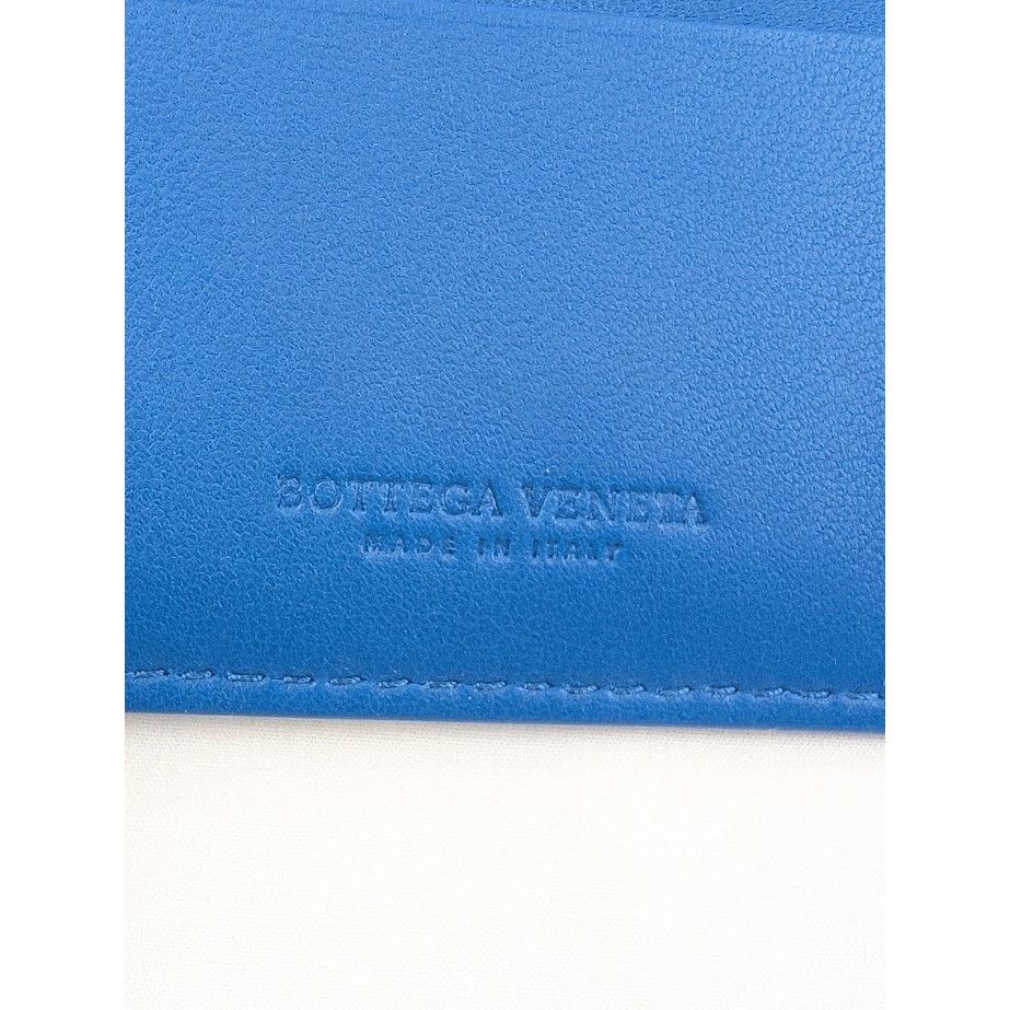 Bottega Veneta o1rshd1 Size: OS / Intrecciao Nappa Card Case in Blue Size ONE SIZE - 6 Thumbnail
