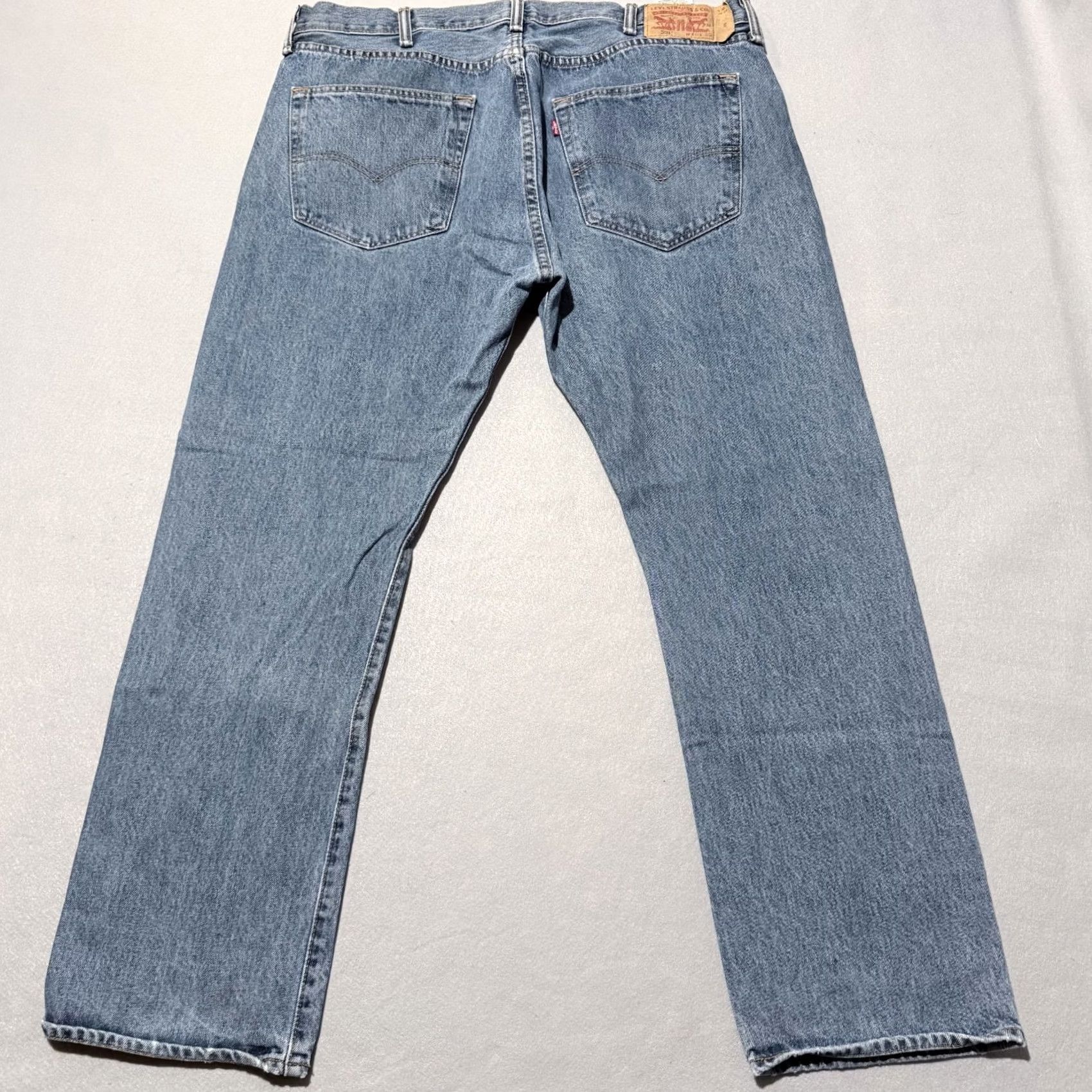Levi's Levi'S Jeans Mens 40 Blue Men Denim Pockets Mid Rise Relaxed Straight Fit 40X30 Size US 40 / EU 56 - 2 Thumbnail