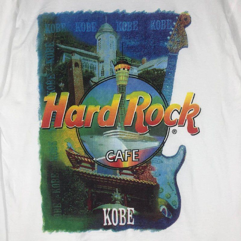 Vintage Vintage HardRock Cafe Kobe Tshirt Size US M / EU 48-50 / 2 - 6 Thumbnail
