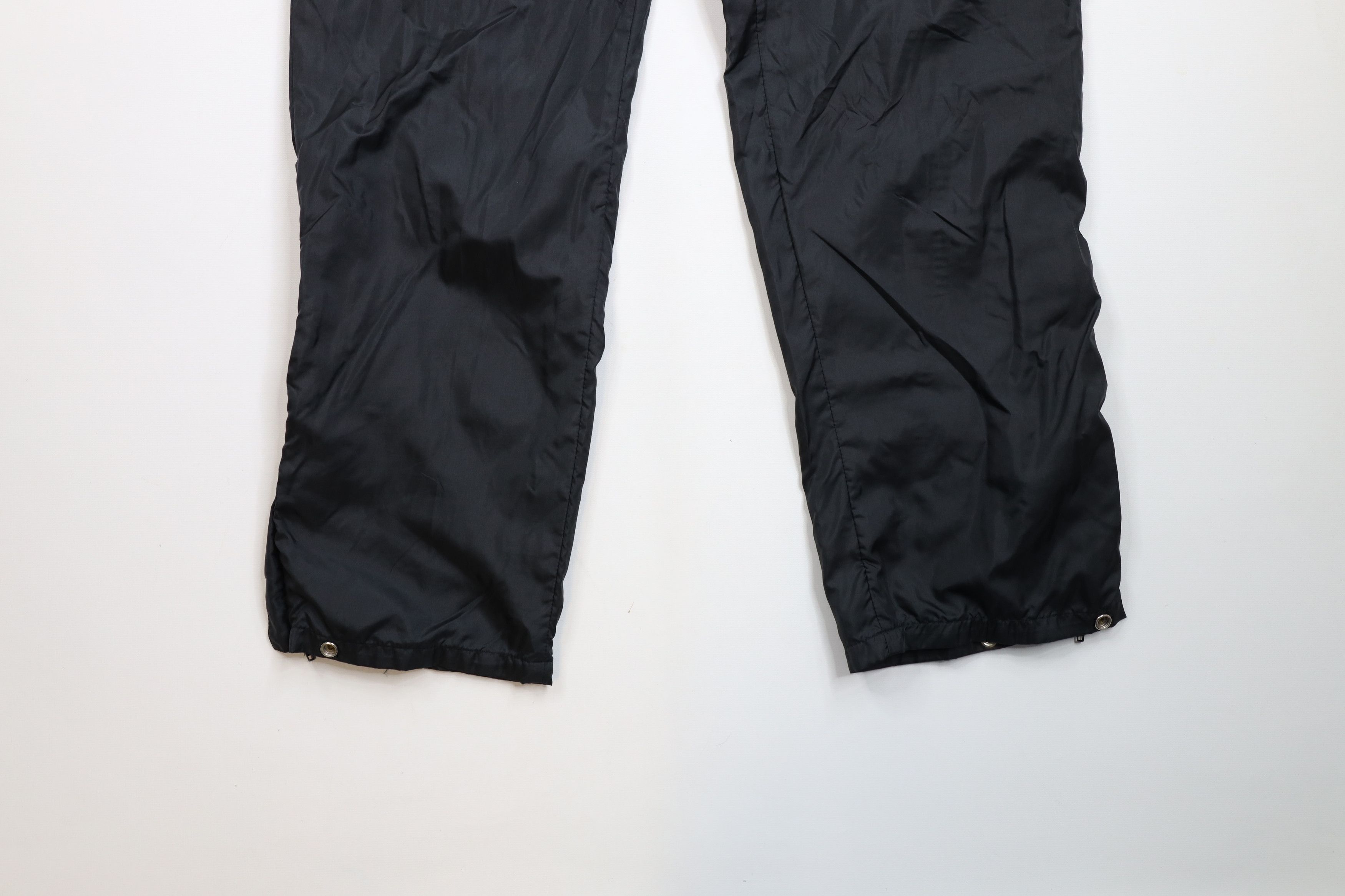 Adidas × Vintage Vintage 80s 90s Adidas Lined Wide Leg Windbreaker Pants Size US 36 / EU 52 - 4 Thumbnail