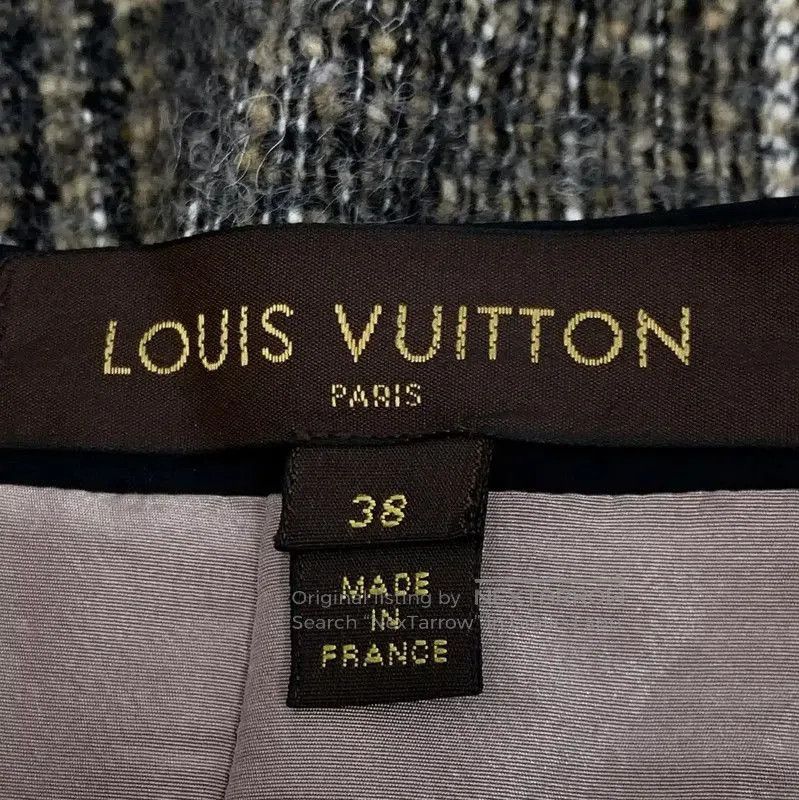 Louis Vuitton Louis Vuitton Brown Mohair Women's Skirt . Size 23" - 5 Thumbnail