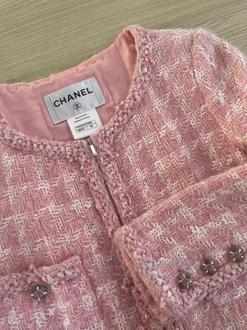 Chanel Chanel Supermarket series best pink coat Size XXS / US 00 / IT 34 - 4 Thumbnail