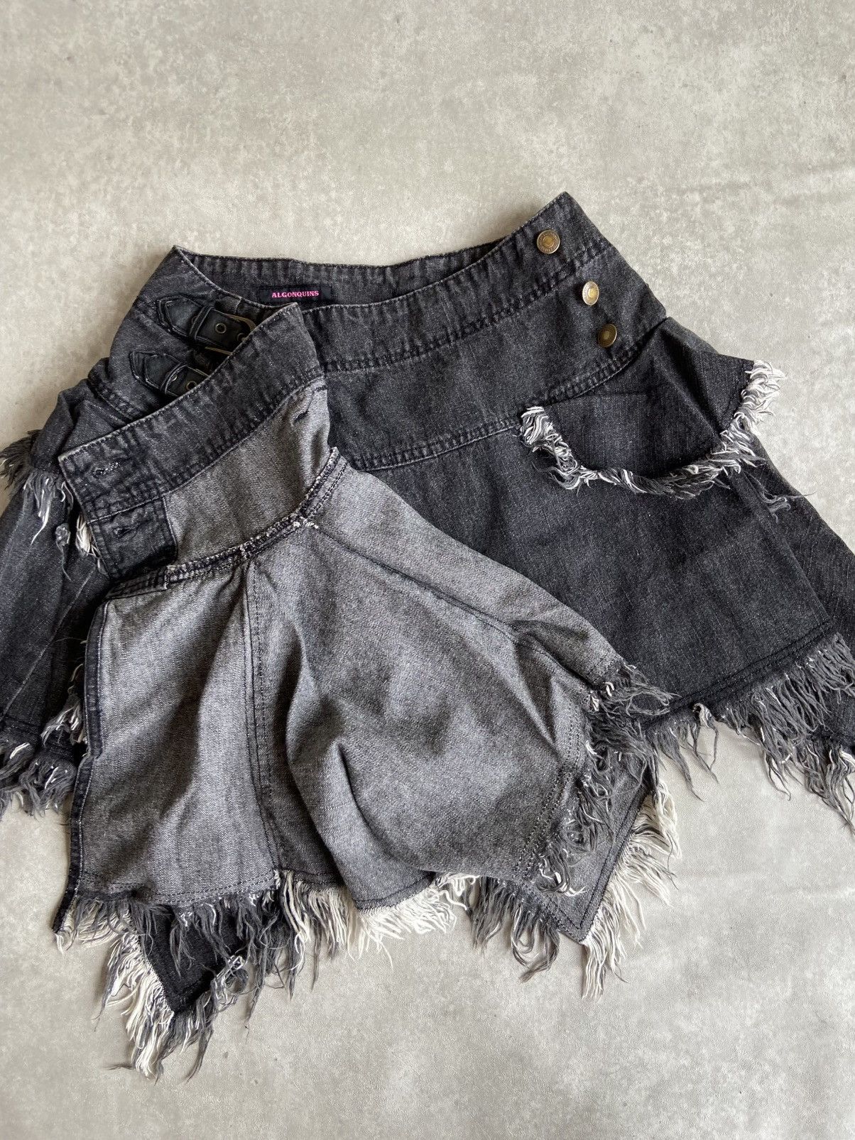 If Six Was Nine 🌹GIVE ME OFFER🌹Algonquins Punk Style Skirt Size 29" - 6 Thumbnail