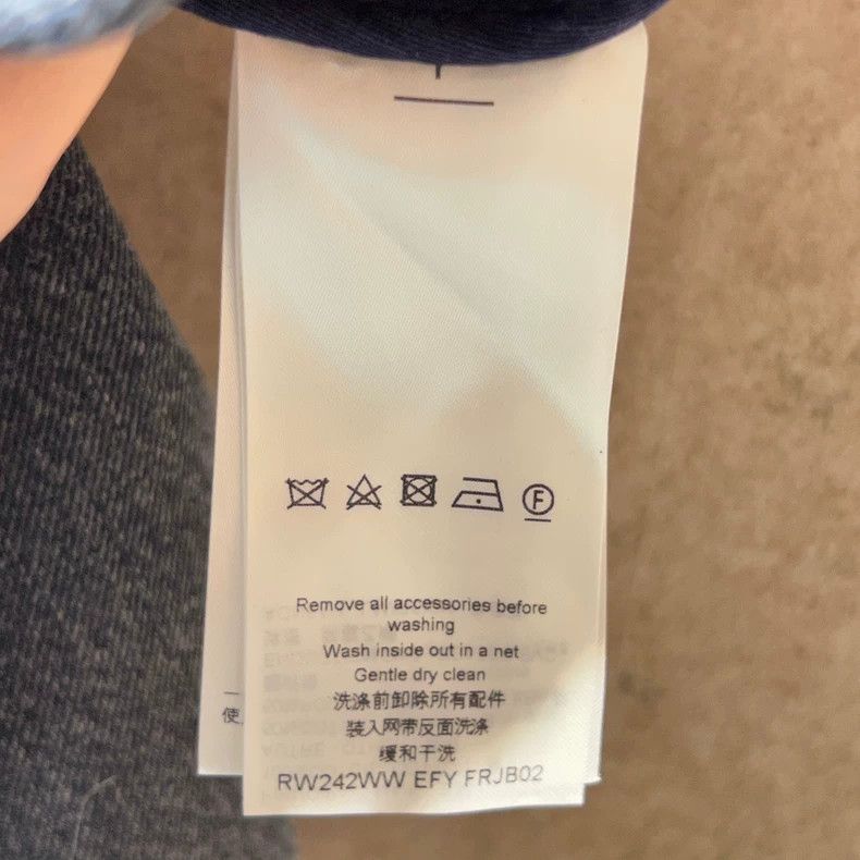 Louis Vuitton Louis Vuitton 24fw Hot Style Marine Series logo Denim Half Size 37" - 4 Thumbnail