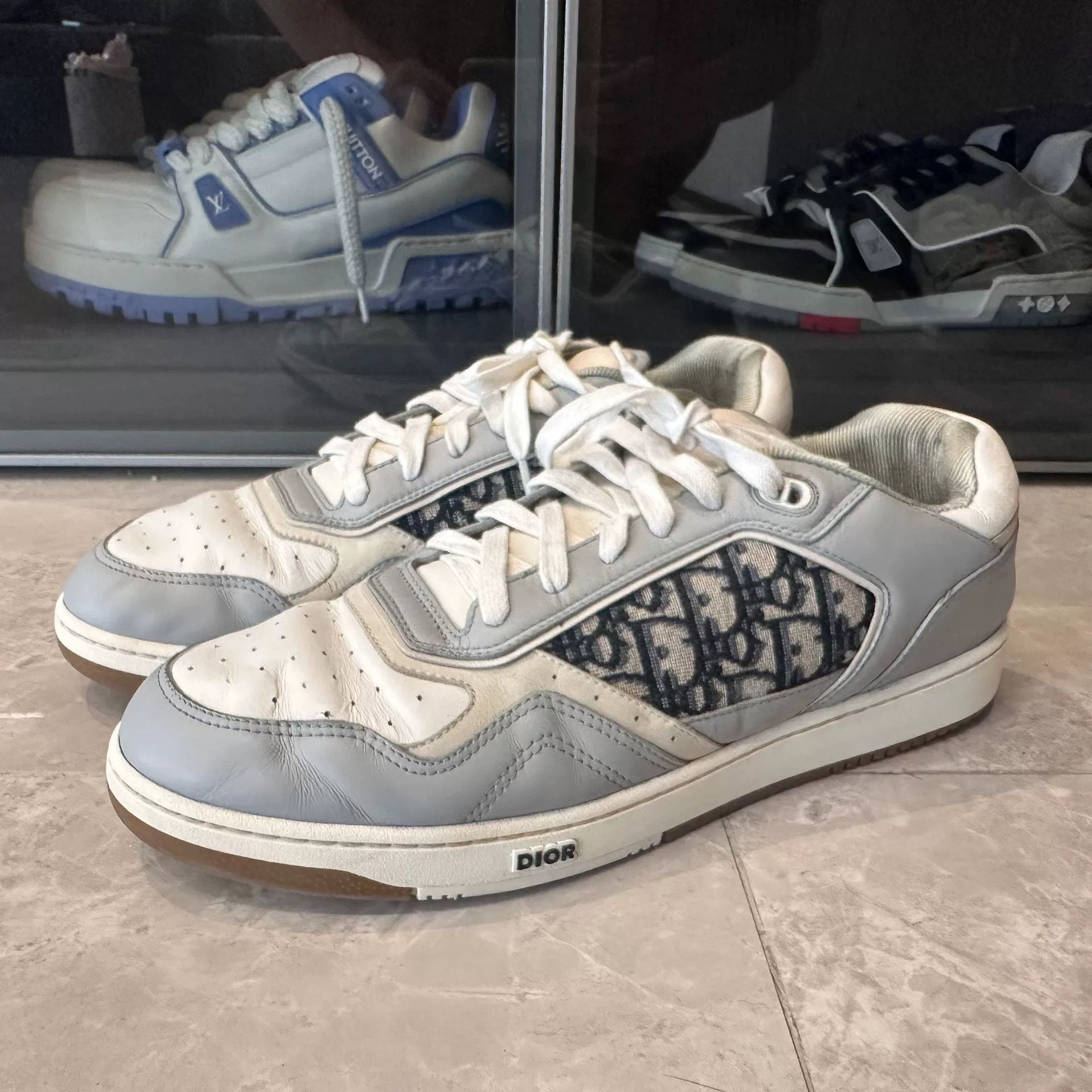 Dior Dior White Lowtop Sneakers 15 Men Size US 15 / EU 48 - 1 Thumbnail