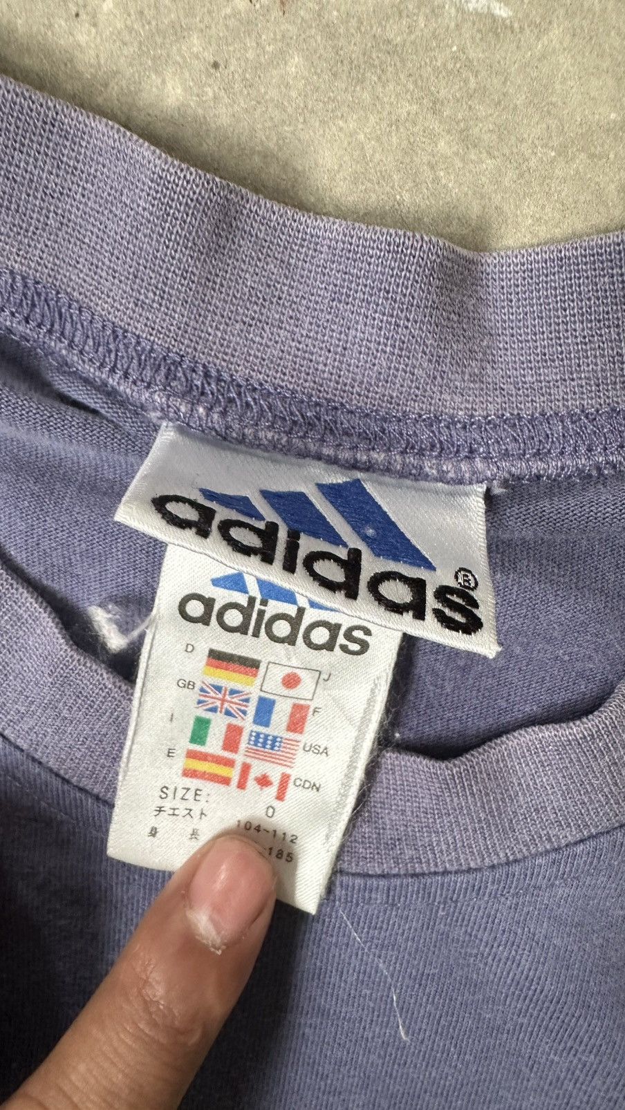 Adidas VINTAGE Y2K ADIDAS FOREVER SPORT WELL FADED TEE Size US M / EU 48-50 / 2 - 4 Thumbnail