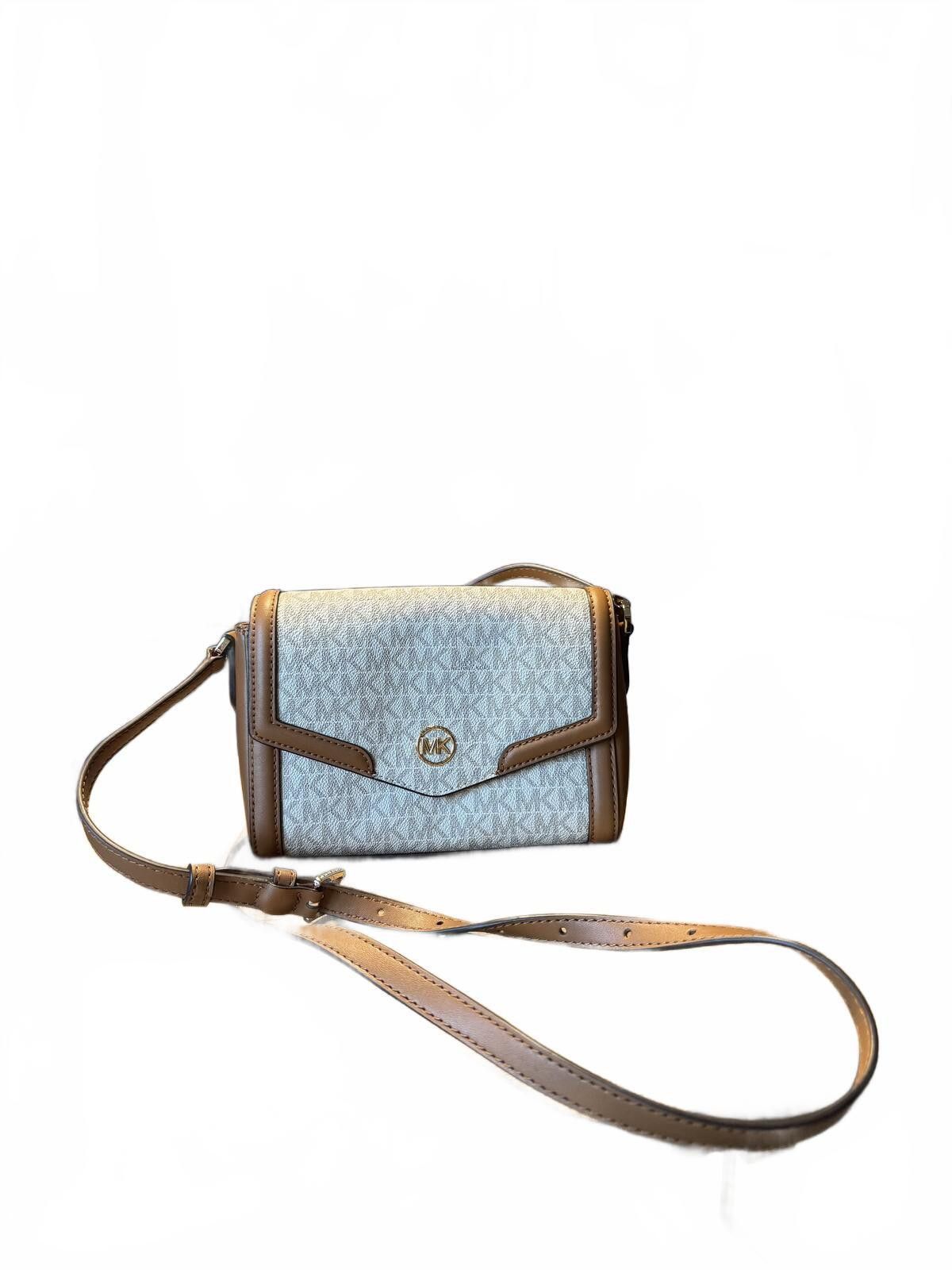 Michael Kors Michael Kors Monogram Crossbody Bag with Adjustable Strap Size ONE SIZE - 1 Thumbnail