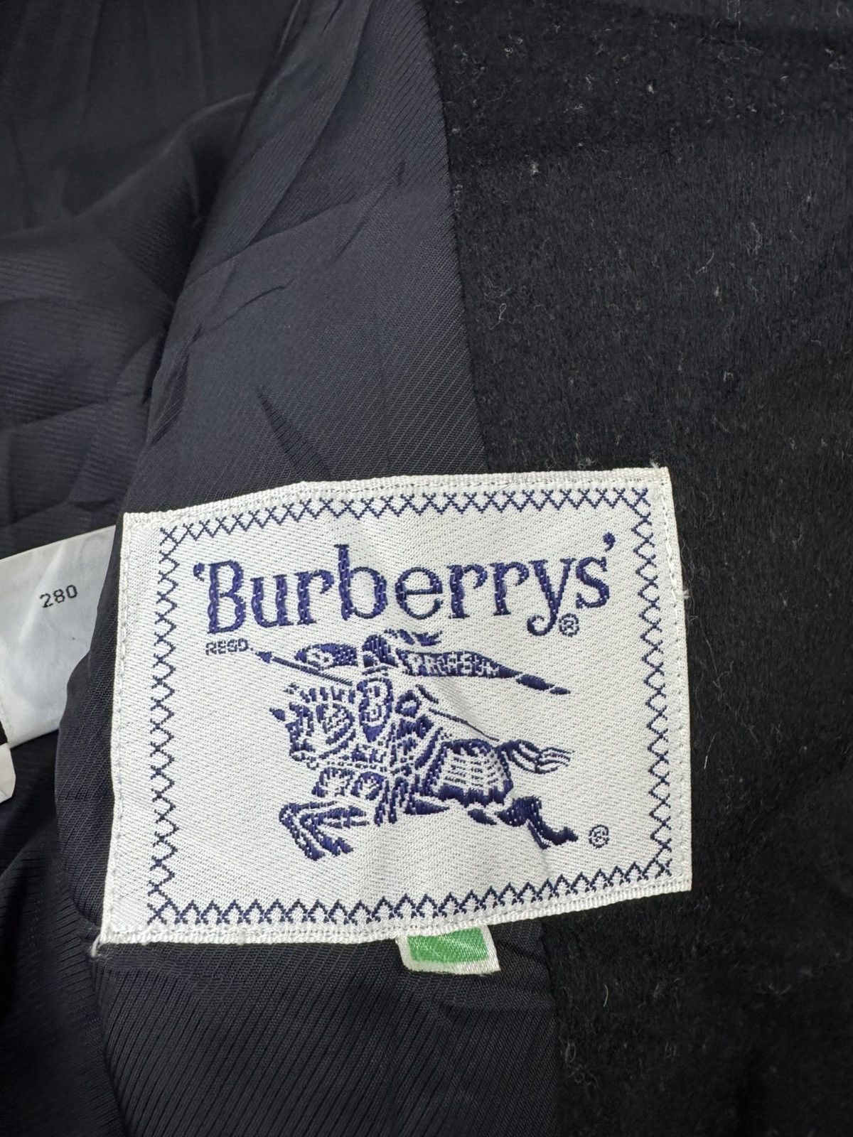 Burberry Vintage Burberrys Wool Blazer Size 46L - 7 Thumbnail