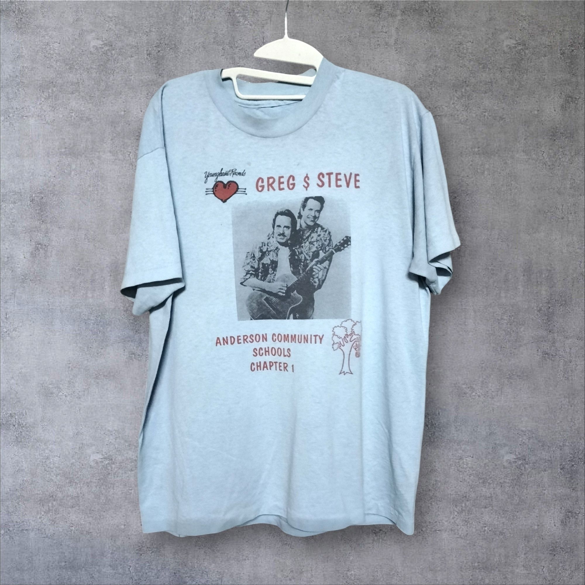 Vintage Vintage 80s Greg and Steve Band Fashion Size US L / EU 52-54 / 3 - 1 Thumbnail