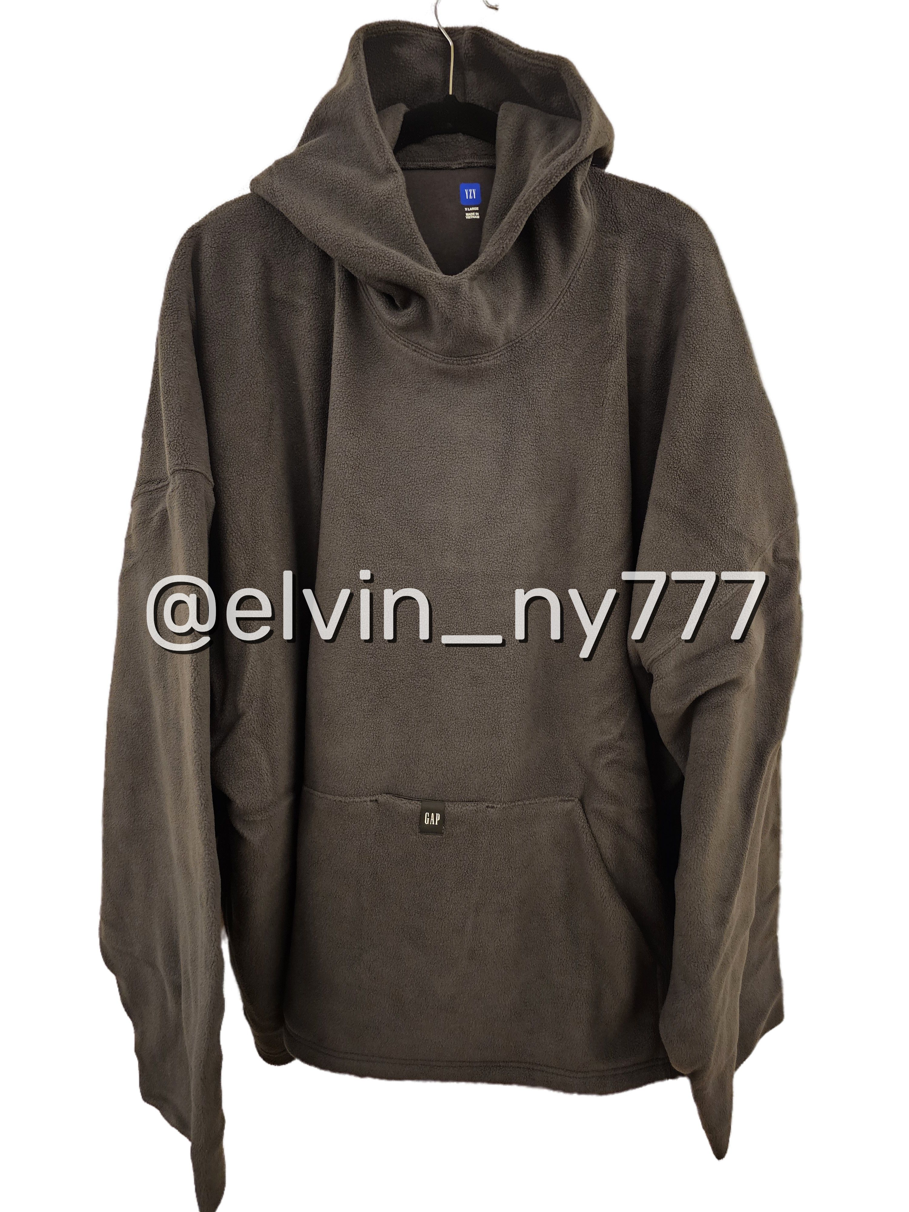 Yeezy Gap Balenciaga Padded Hoodie | Grailed