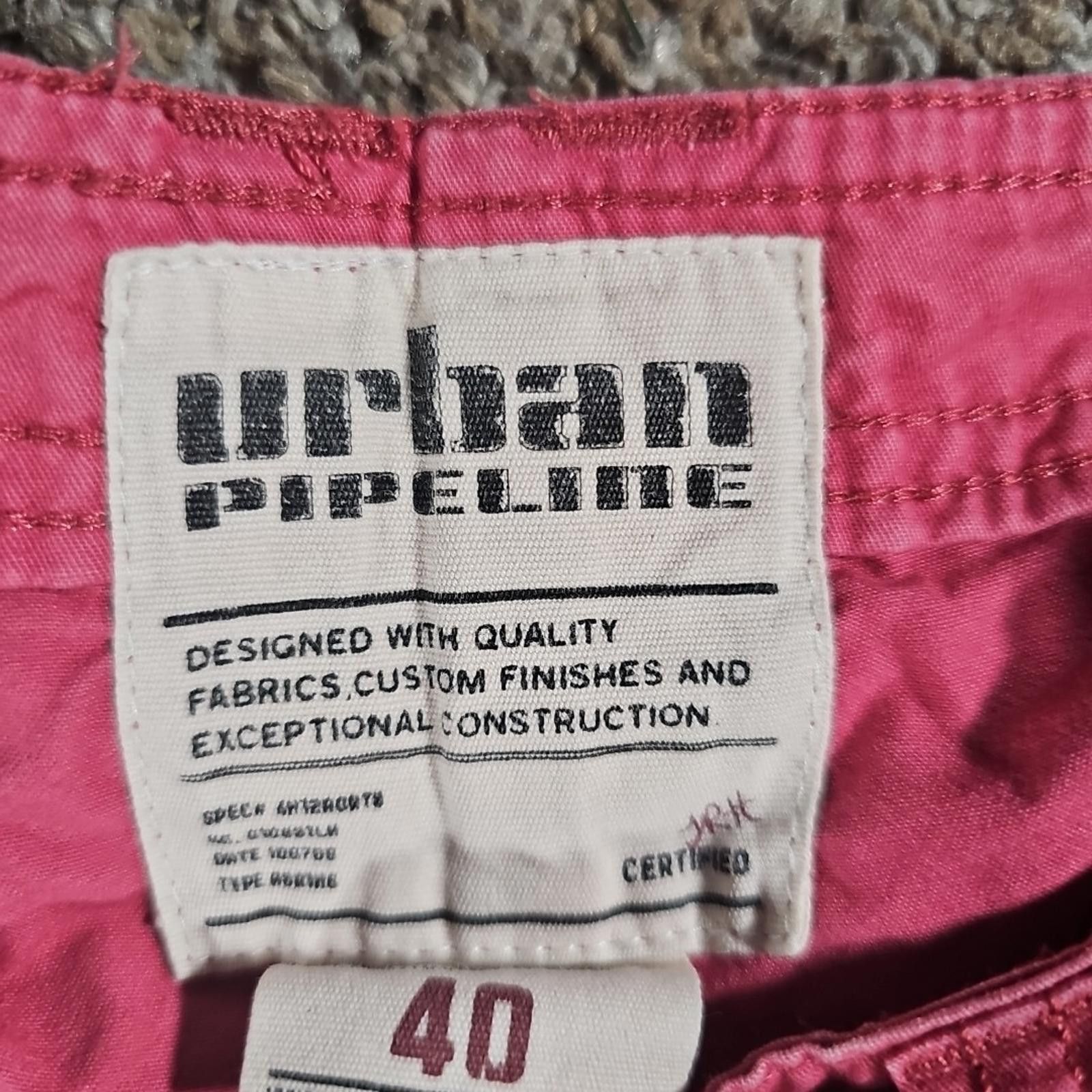 Urban Pipeline Urban Pipeline 40 Belted Pink Cargo Shorts Size US 40 / EU 56 - 4 Thumbnail