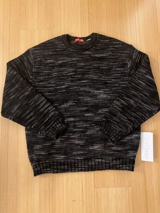 Supreme Supreme Black Static Sweater | Grailed