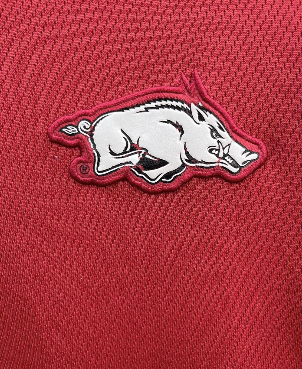 Nike Nike Dri-Fit Arkansas Razorbacks Polo Shirt Red Size US L / EU 52-54 / 3 - 4 Thumbnail