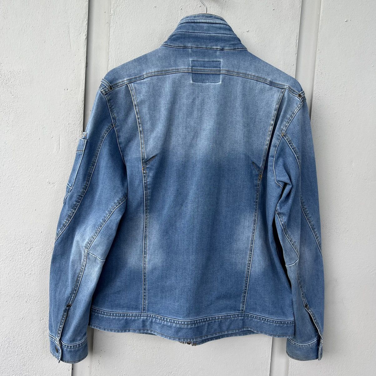 Japanese Brand I'z FRONTIER Stretch Denim Jacket Size US L / EU 52-54 / 3 - 7 Thumbnail