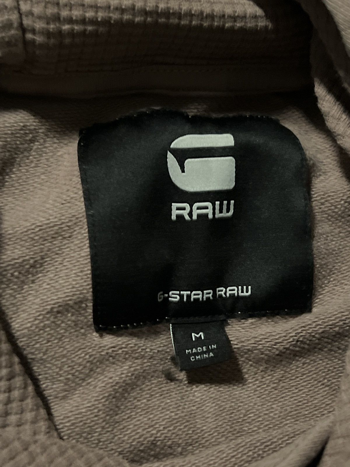 G-Star G Star Raw *Rare* Art Of Raw Beige Hoodie Size US M / EU 48-50 / 2 - 6 Thumbnail