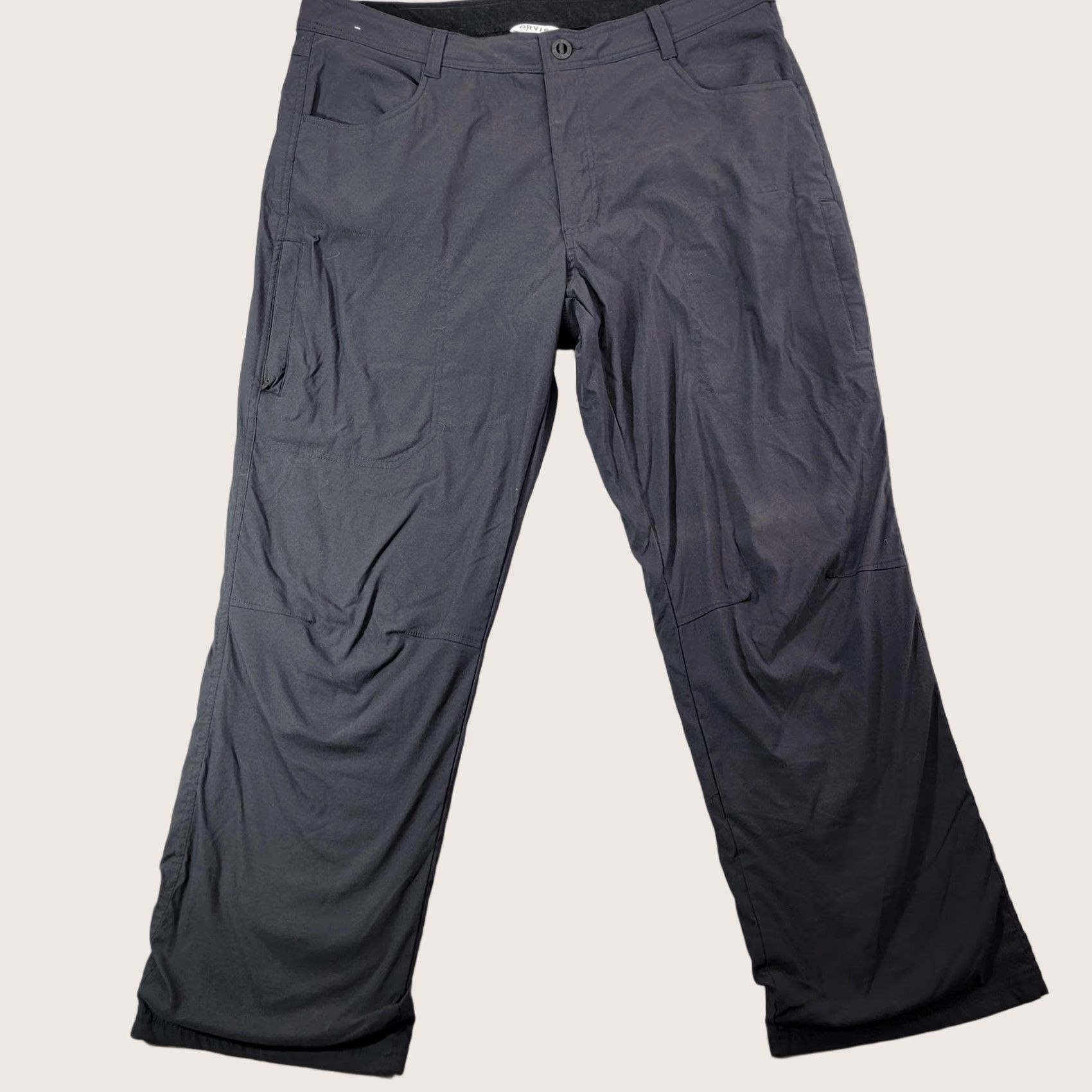Orvis Orvis Snow Pants Mens 38x29 Gray Fleece Lined Softshell Stretch Hiking Outdoor Pants Mens Regular 38 Gray Snow Size US 38 / EU 54 - 1 Thumbnail