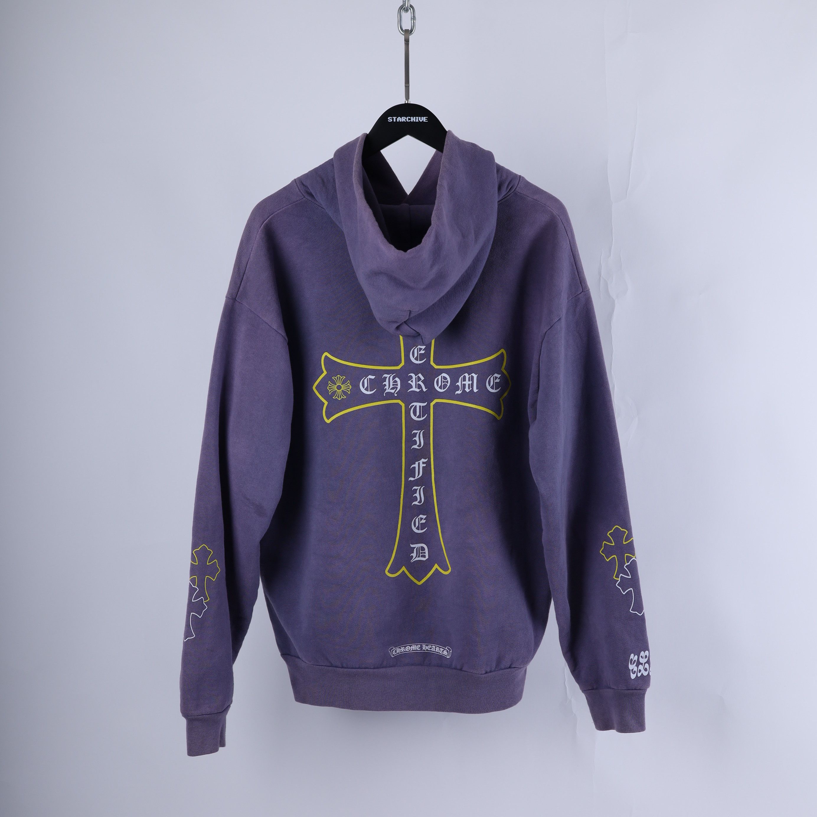 Chrome Hearts Blue CLB Friends and Family Exclusive Hoodie