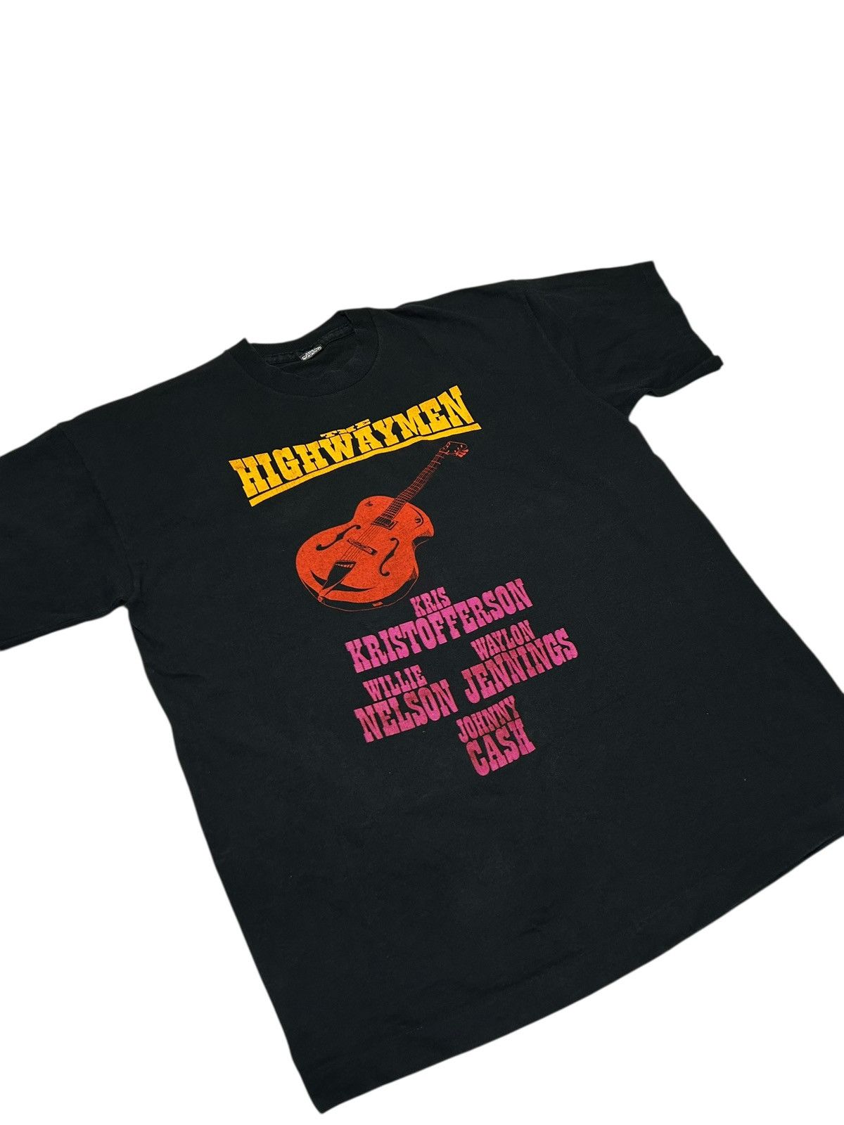 Band Tees × Vintage The Highwaymen Kris Kristofferson Tour vintage t-shirt tee Size US XL / EU 56 / 4 - 2 Thumbnail
