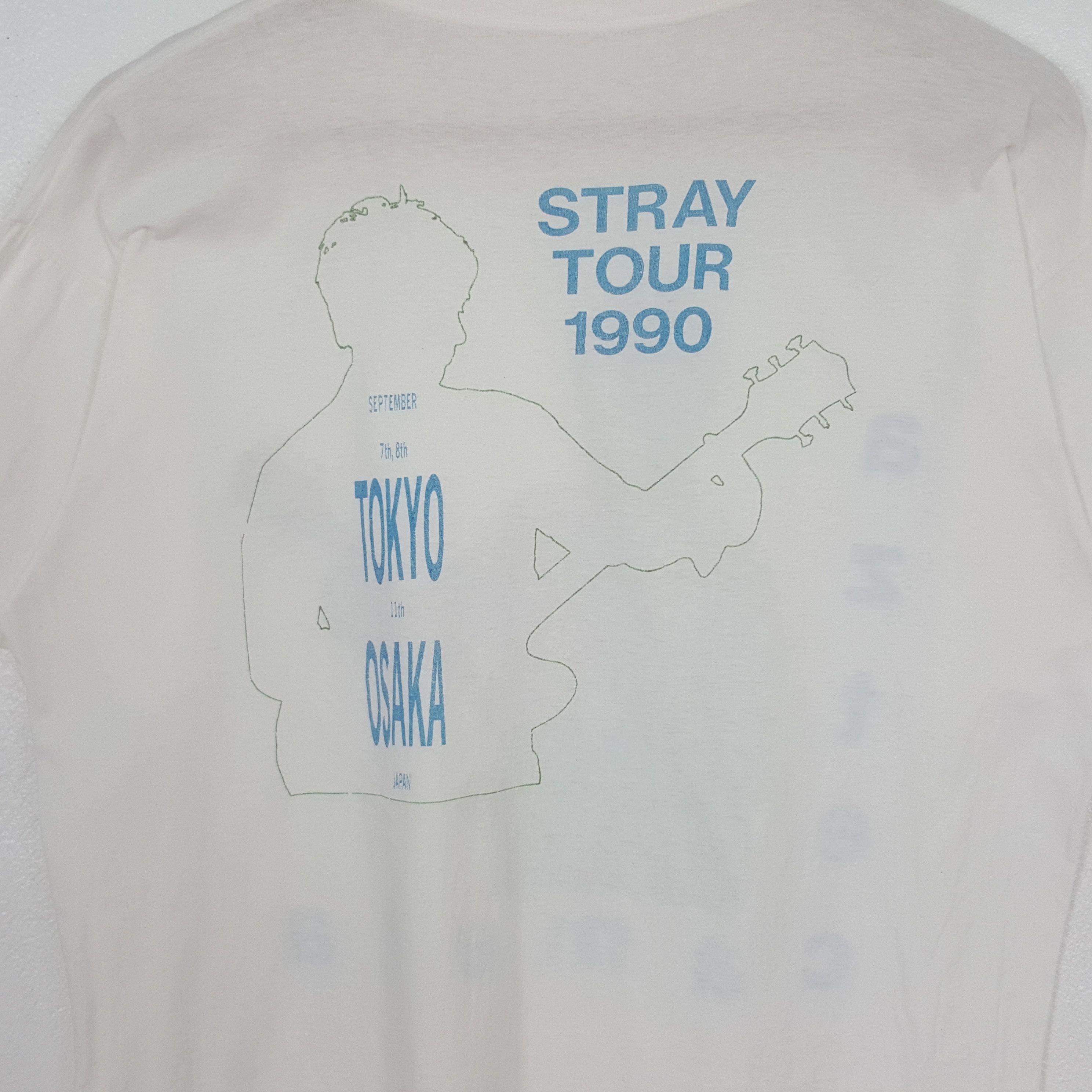 Vintage Vintage Aztec Camera Stray Tour 1990 Band Tshirt C319N20 Size US M / EU 48-50 / 2 - 4 Thumbnail