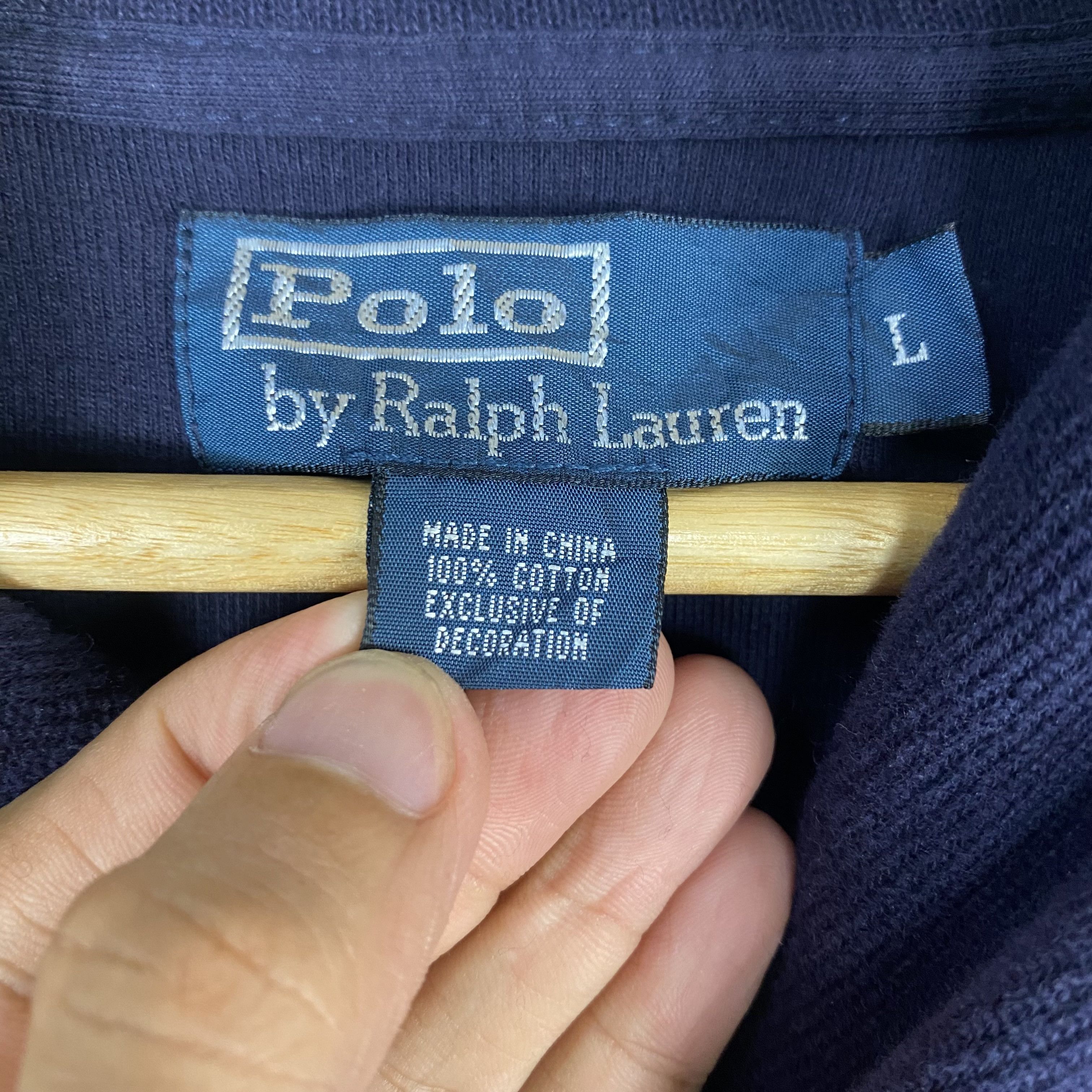 Polo Ralph Lauren 💥POLO RALPH LAUREN SHAWL COLLAR SWEATSHIRT Size US L / EU 52-54 / 3 - 7 Thumbnail