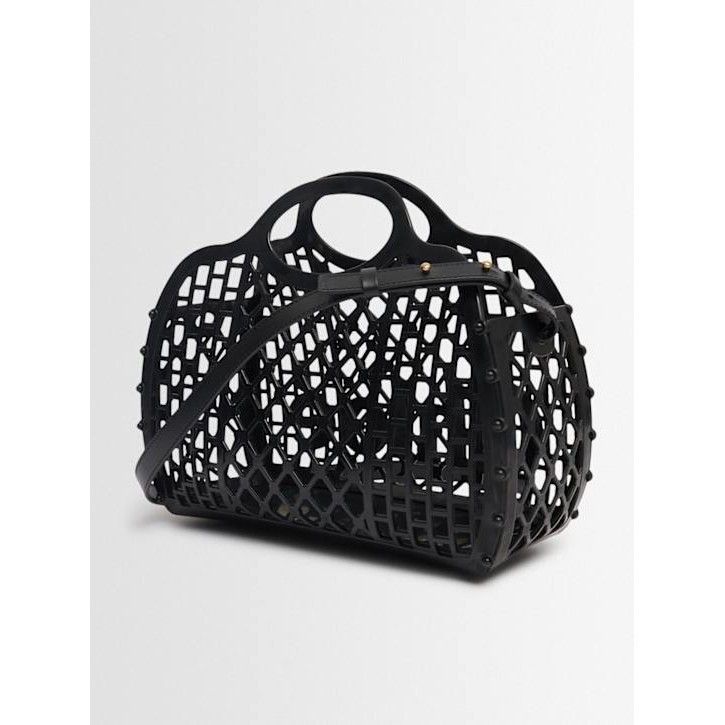Chloe Chloe Cage Black Top Handle Bag New & Authentic Size ONE SIZE - 4 Thumbnail