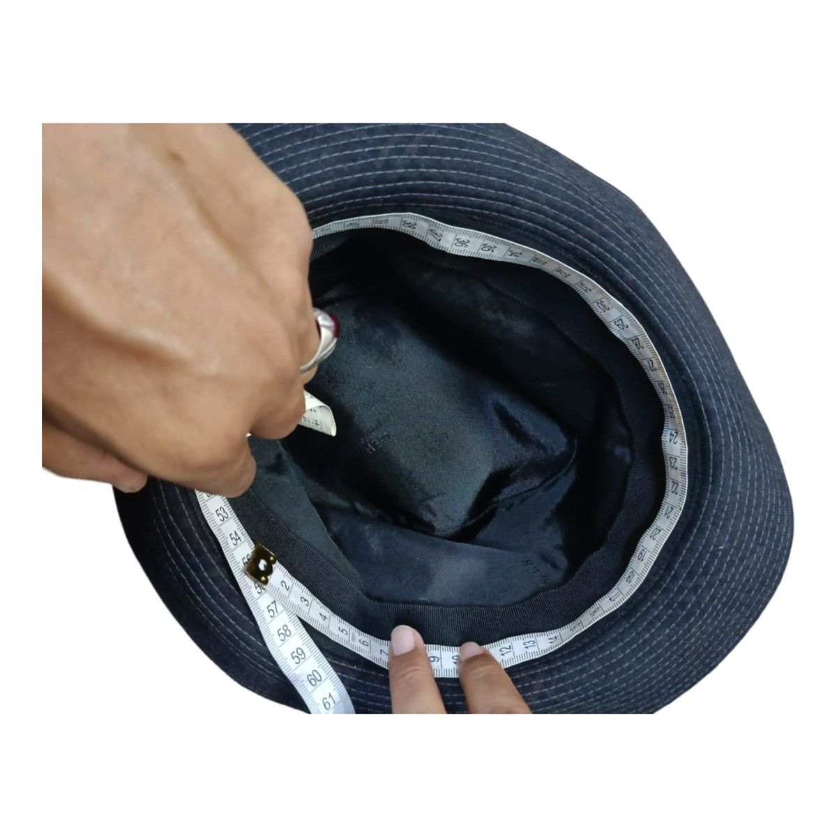 Hermes × Vintage Authentic Hermes Wool Vintage Bucket Hat Size ONE SIZE - 8 Thumbnail