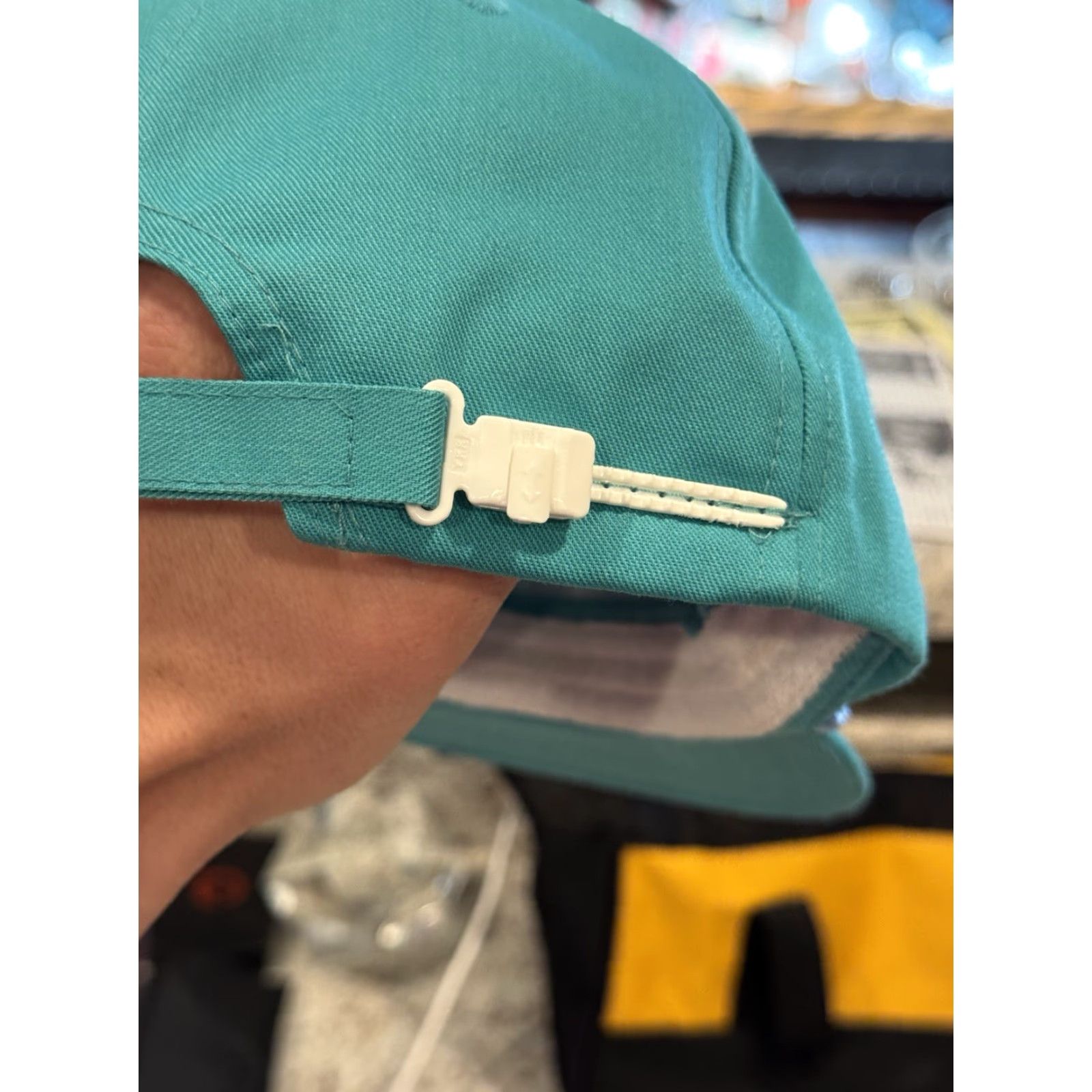 Altea VINTAGE San Sun Trucker Hat Men One Size Blue 80s Adjustable Cotton Solid Cap Cap Size ONE SIZE - 4 Thumbnail