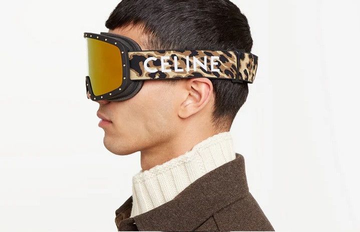 Celine Celine CL40196U SKI MASK Men 99C Animal NEW AUTHENTIC Size ONE SIZE - 14 Thumbnail