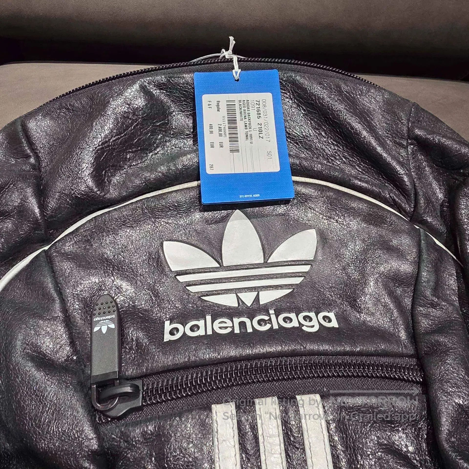 Balenciaga Balenciaga Adidas Originals collaboration edition with emb Size ONE SIZE - 4 Thumbnail