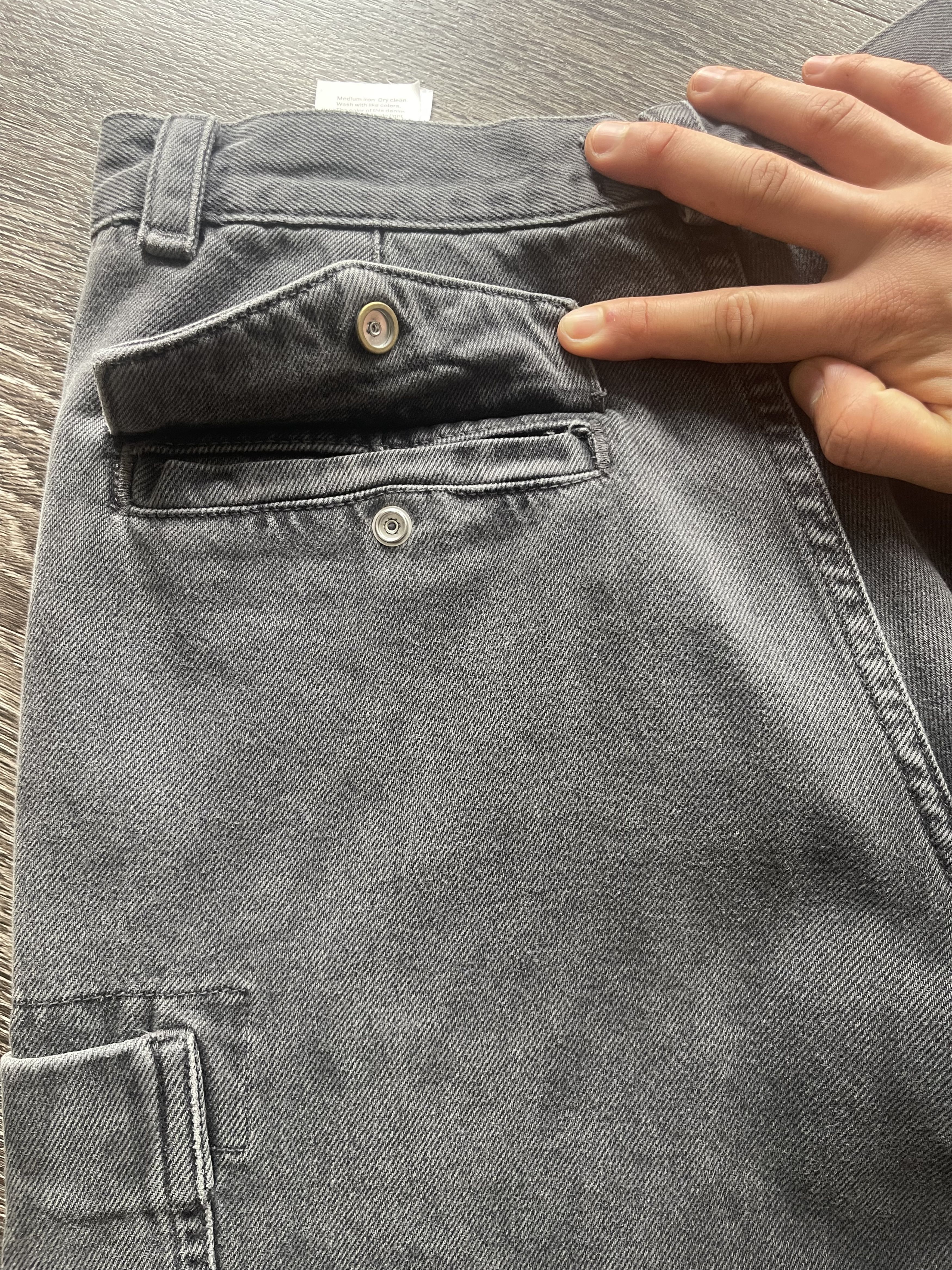 Cos COS Cargo Jeans in Dark Gray size 32/30 Size US 32 / EU 48 - 7 Thumbnail
