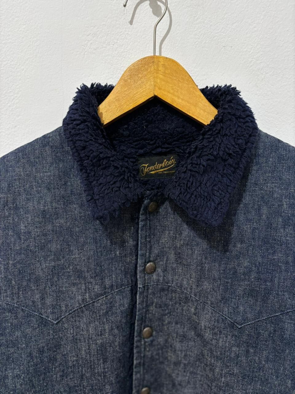Tenderloin Tenderloin Boa Sherpa Western Denim Jacket Made in JAPAN Size US XS / EU 42 / 0 - 15 Thumbnail