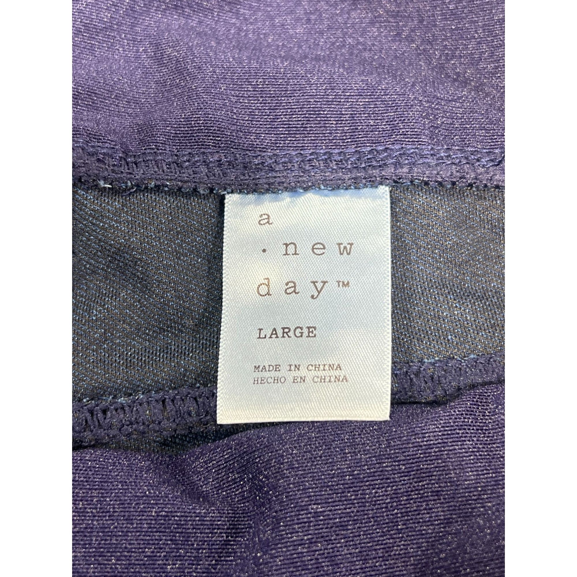 Other A New Day - Women's High Waisted Leggings - Blue - Large Size 30" / US 8 / IT 44 - 8 Thumbnail
